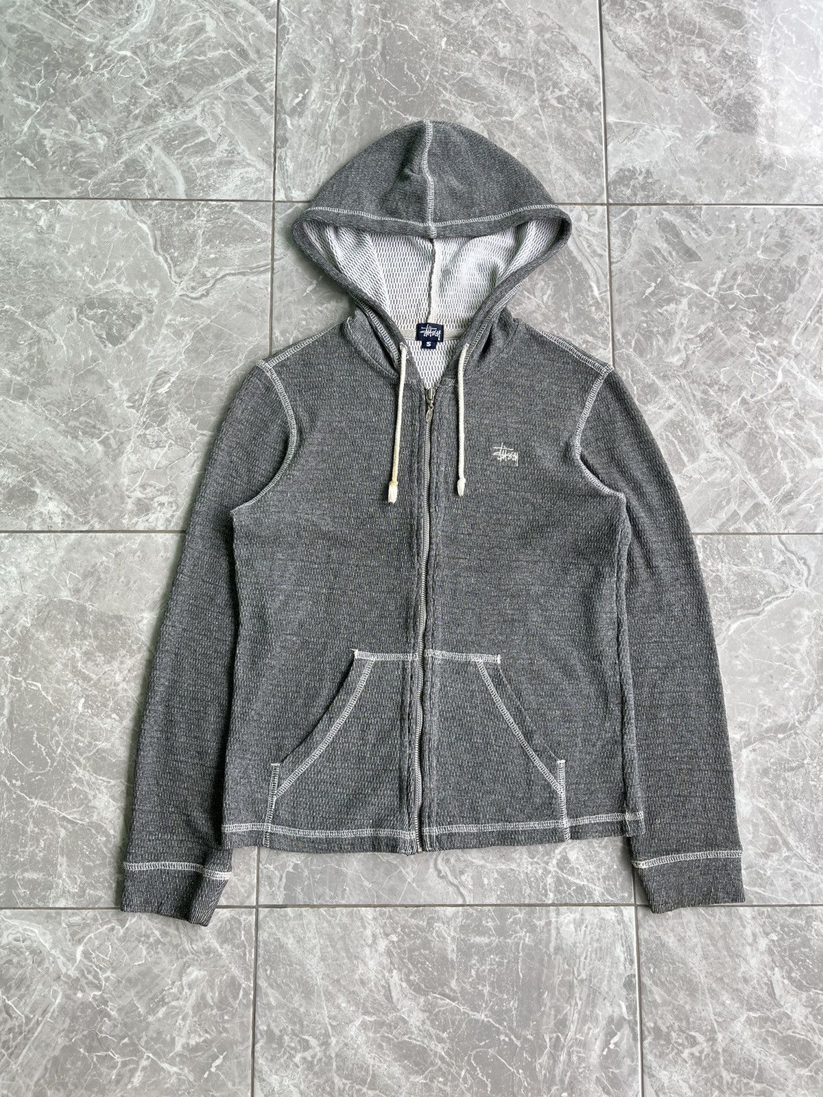 Stussy 90’s~00’s Old Vintage Stussy Zipper Hoodie Size US S / EU 44-46 / 1 - 2 Thumbnail
