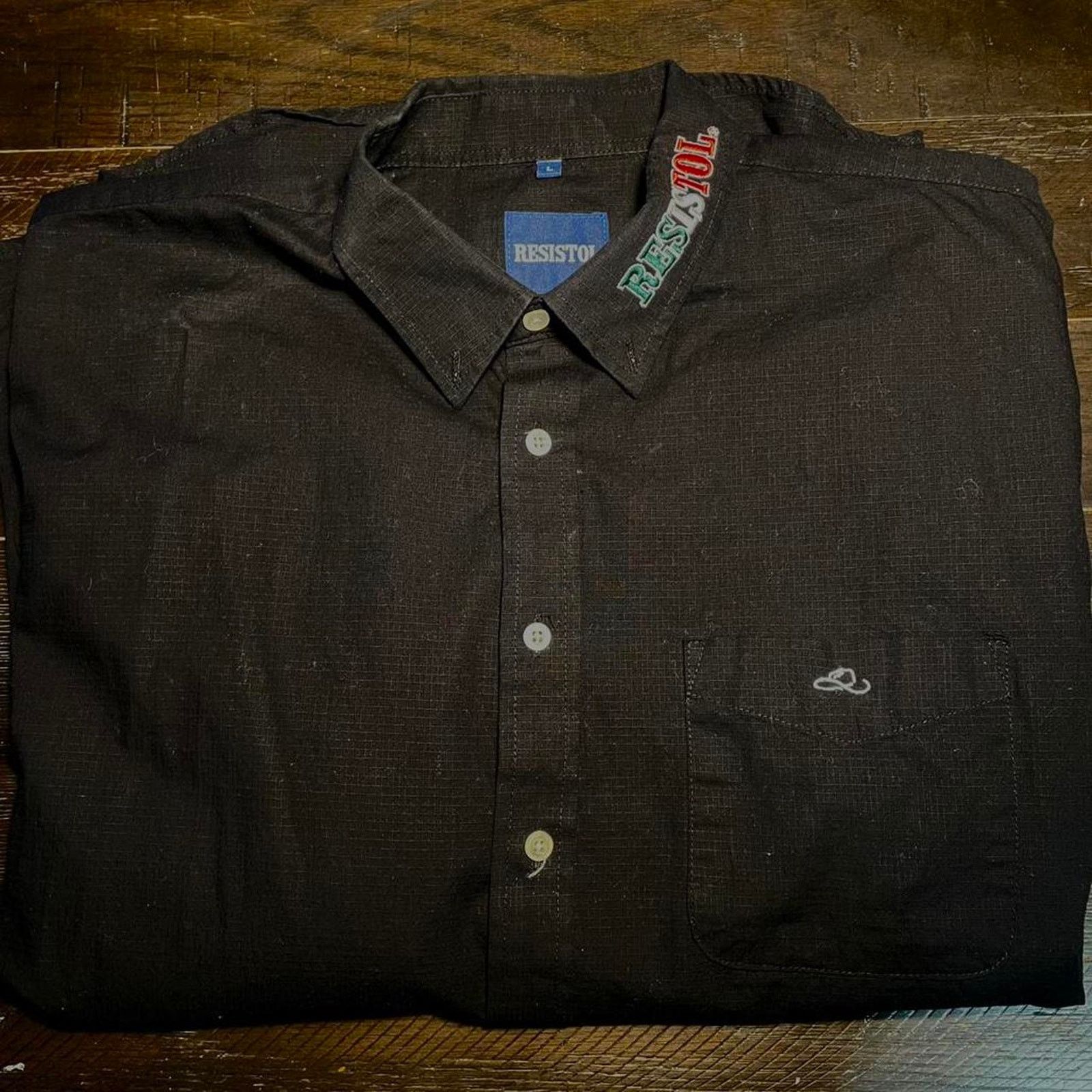 Other Resistol black button up shirt Size US L / EU 52-54 / 3 - 1 Thumbnail
