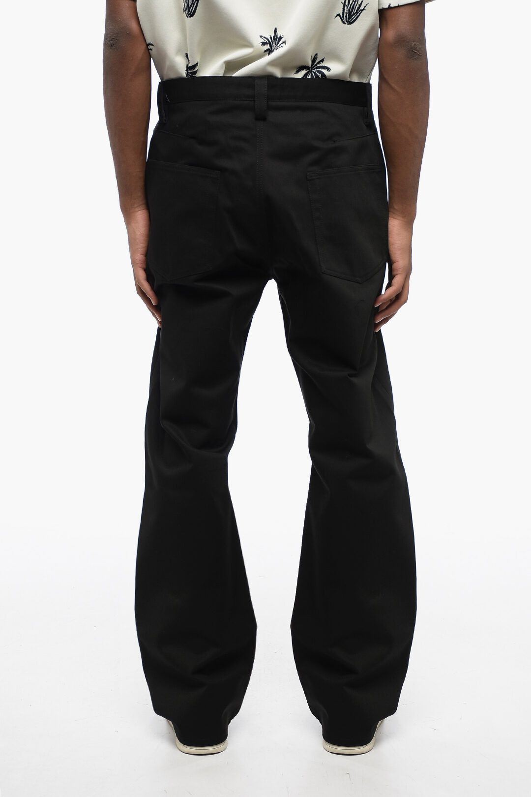 Jil Sander og1mm0625 5-Pocket Twill Cotton Pant in Black Size US 28 / EU 44 - 2 Thumbnail