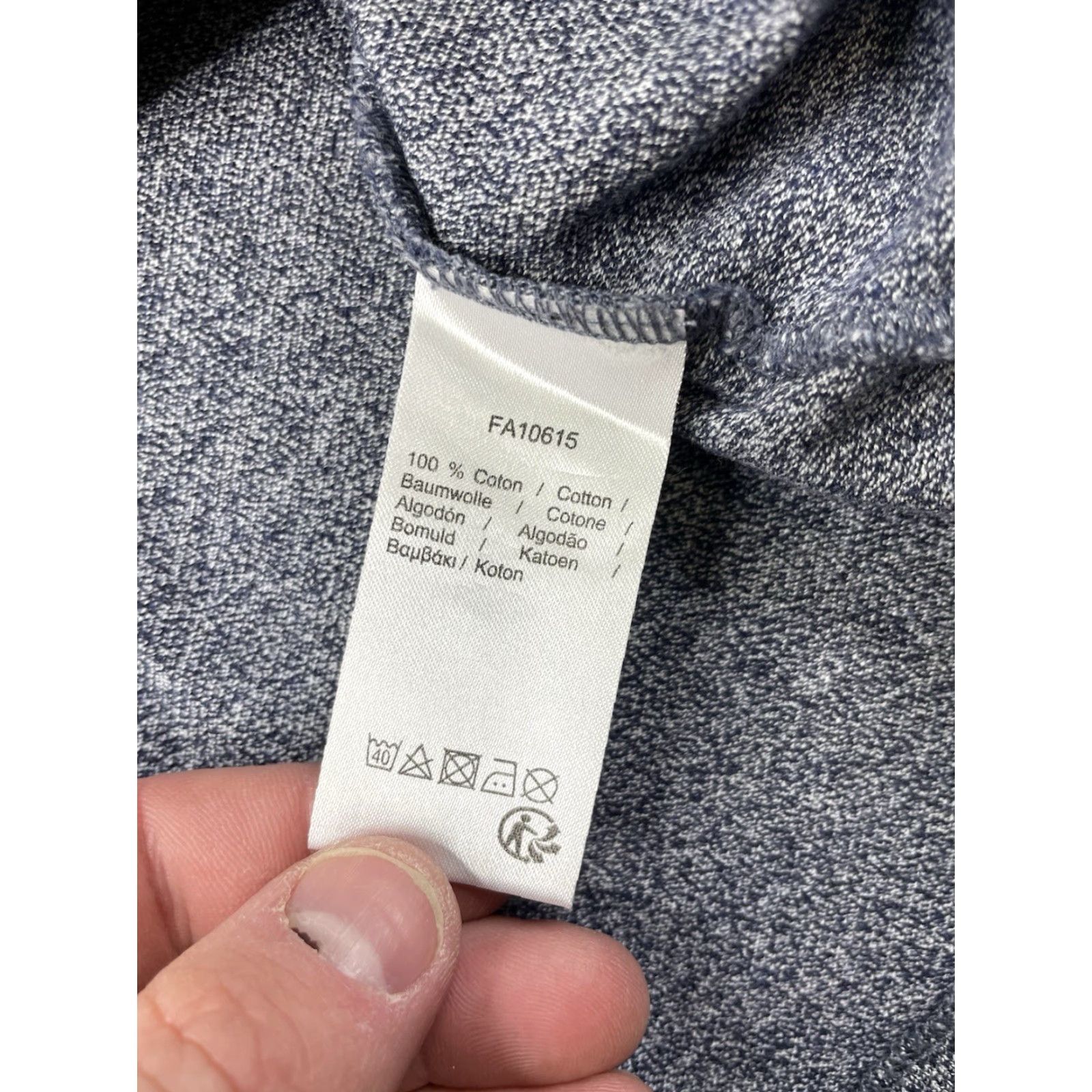 Lacoste Lacoste Polo Shirt Mens 2XL Heathered Blue Cotton Regular Short Sleeve Collared Logo Preppy Golf Polo Shirt Casual Women Size US XXL / EU 58 / 5 - 6 Thumbnail