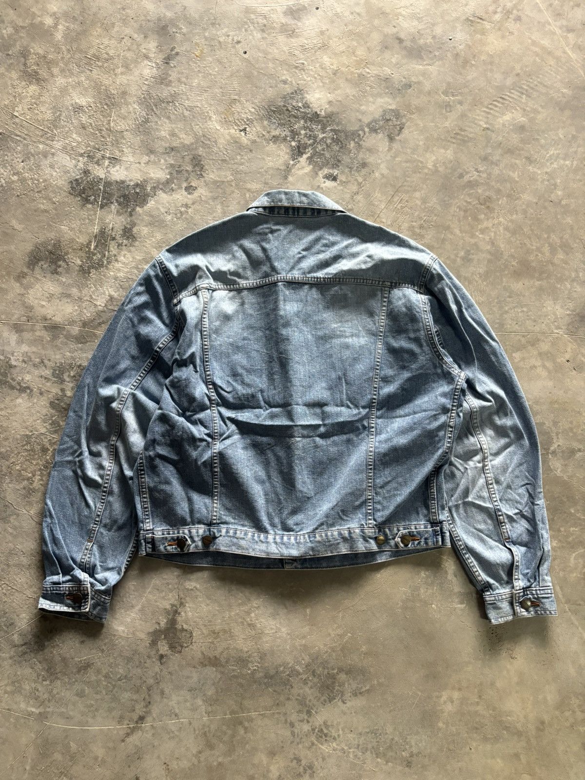 Marithe + Francois Girbaud vintage MARITHE FRANCOIS GIRBAUD MFG denim trucker jacket Size US XL / EU 56 / 4 - 2 Thumbnail