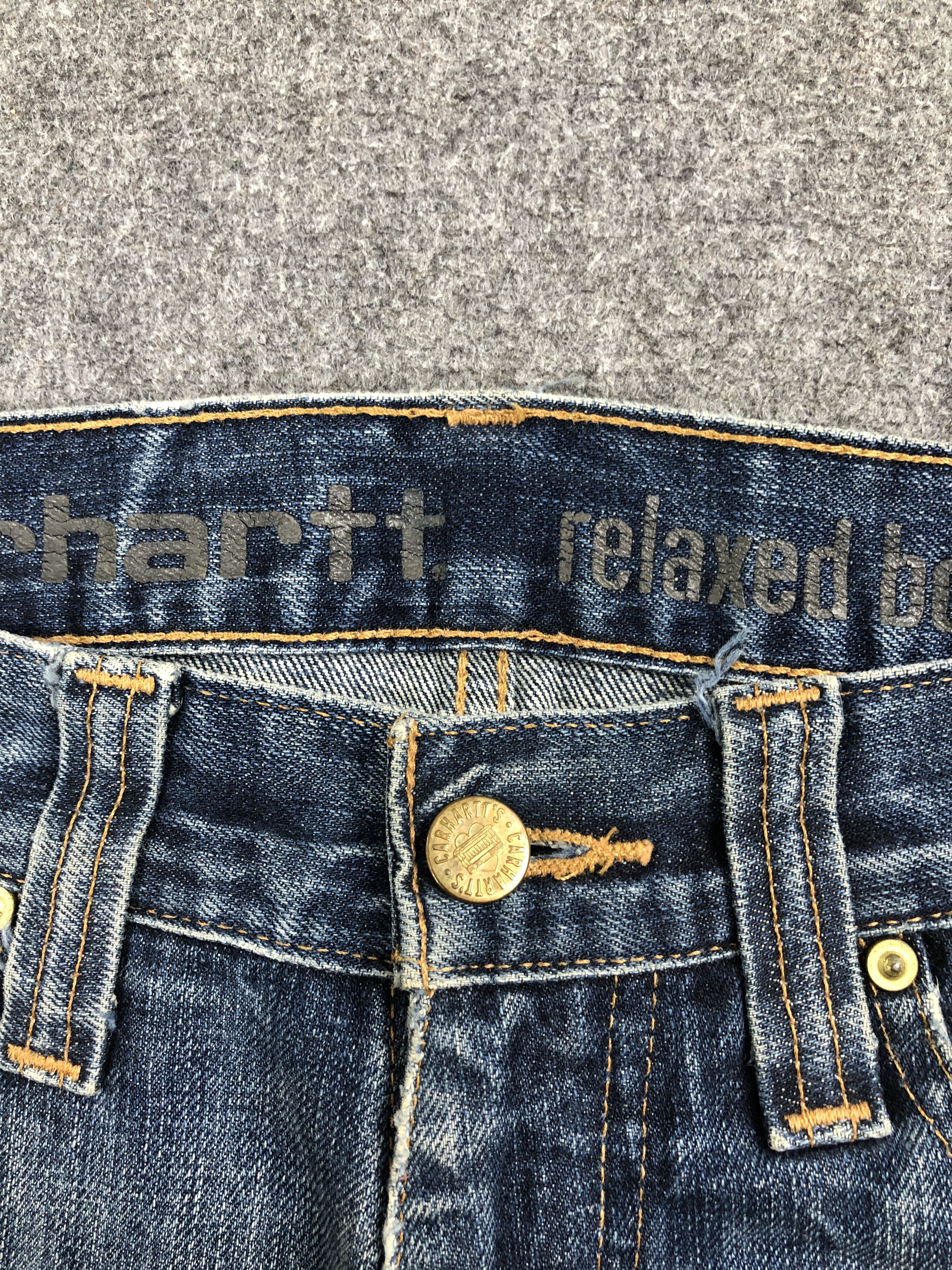 Carhartt Vintage Distressed Carhartt Flared Bootcut Jeans DP2545 Size US 31 - 9 Thumbnail