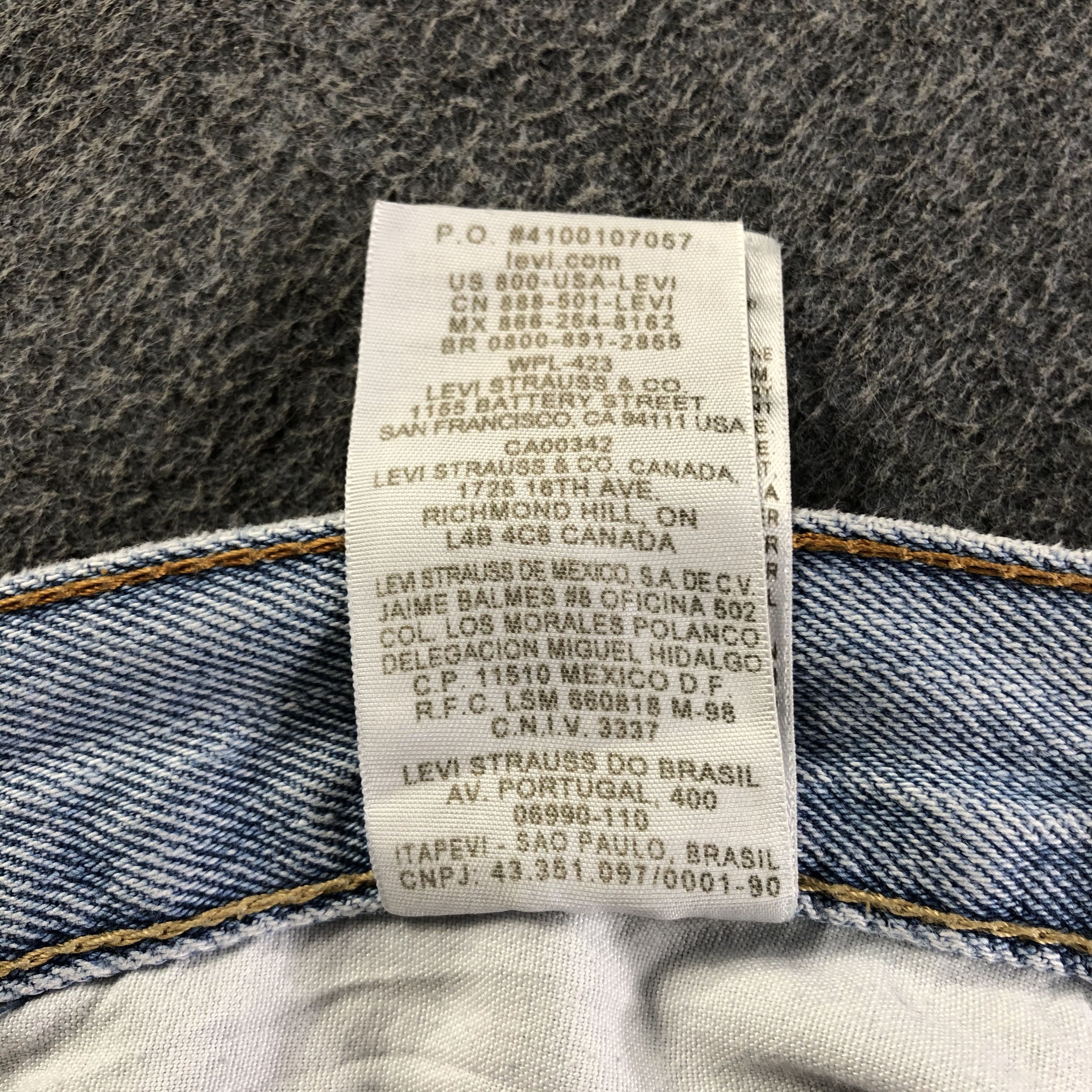 Levi's Vintage Light Wash Levis 560 Jeans-J3710 Size US 36 / EU 52 - 12 Thumbnail