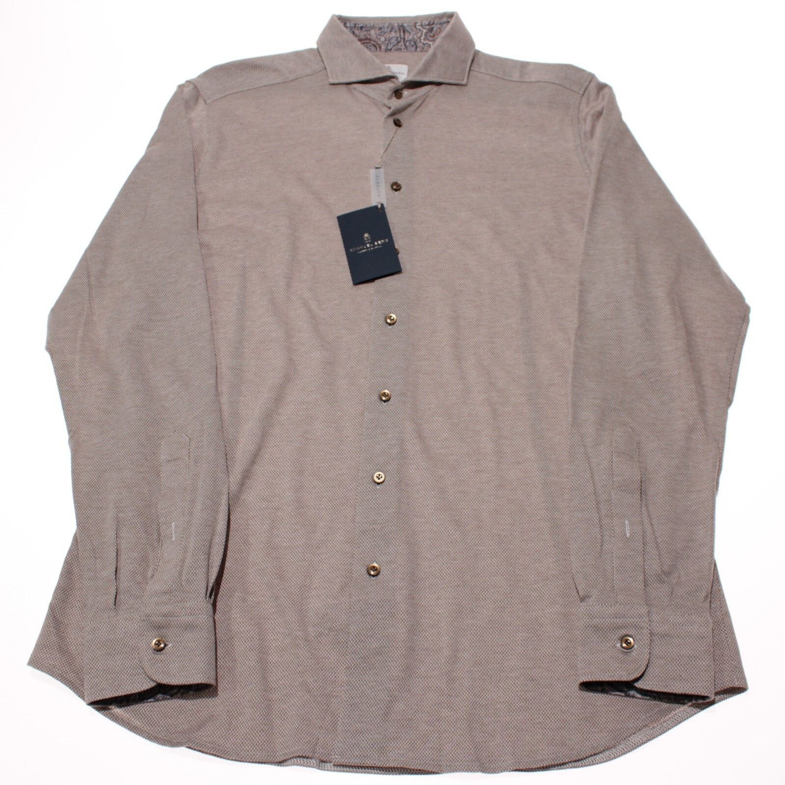 Other Emanuel Berg New with tags Shirt Size L US In Brown Size US L / EU 52-54 / 3 - 3 Thumbnail