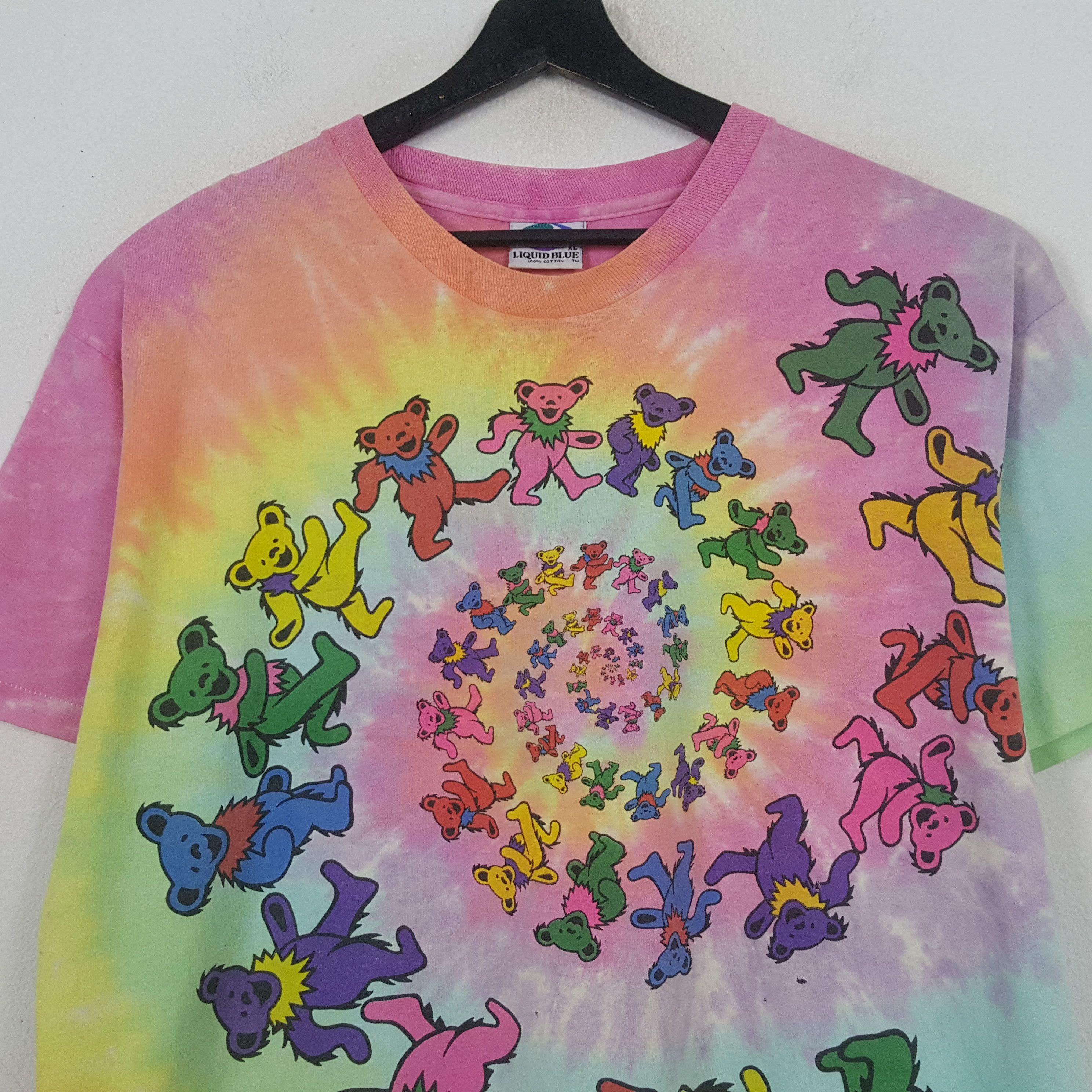 Band Tees Grateful Dead Rock Band Liquid Blue Tshirt RR4 Size US XL / EU 56 / 4 - 2 Thumbnail
