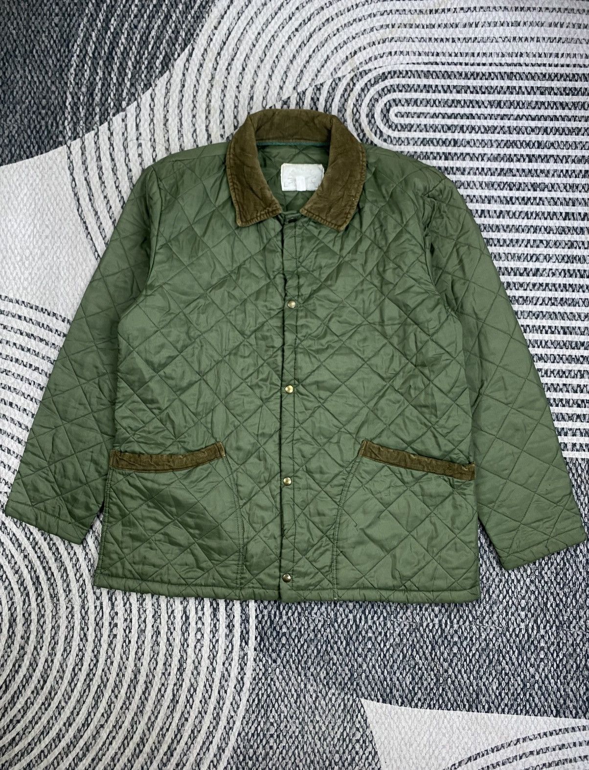 Barbour Vintage Barbour Inspired Quilted Barn Workwear Jacker Size US M / EU 48-50 / 2 - 1 Thumbnail