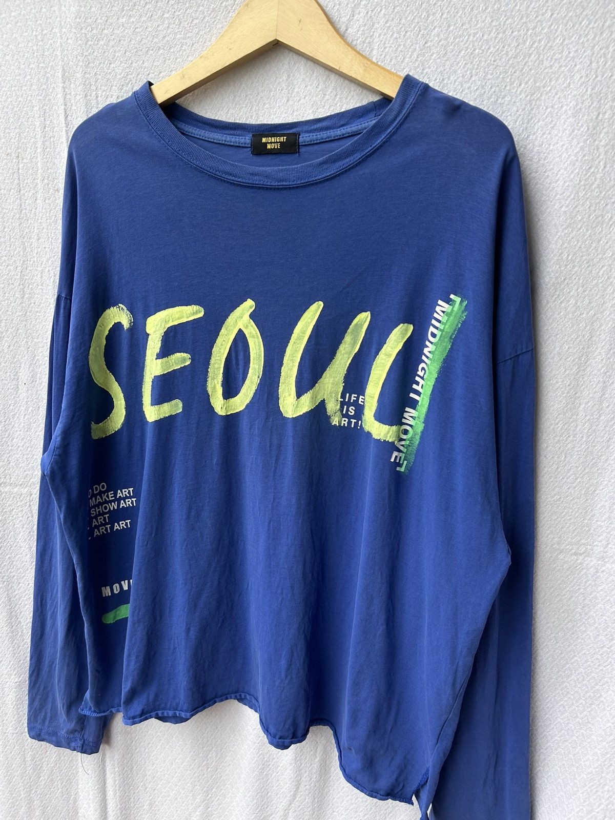 Japanese Brand Midnigt Move Japanese Brand SEOUL Longsleeve Size US L / EU 52-54 / 3 - 3 Thumbnail