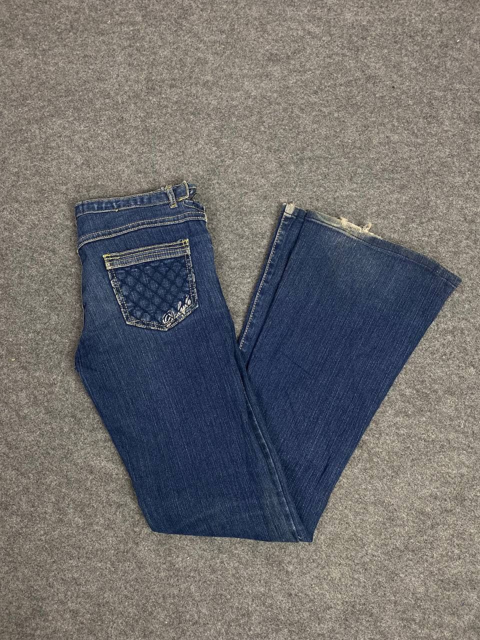Vintage focus design by italy bootcut flare denim nice design Size 33" - 2 Thumbnail