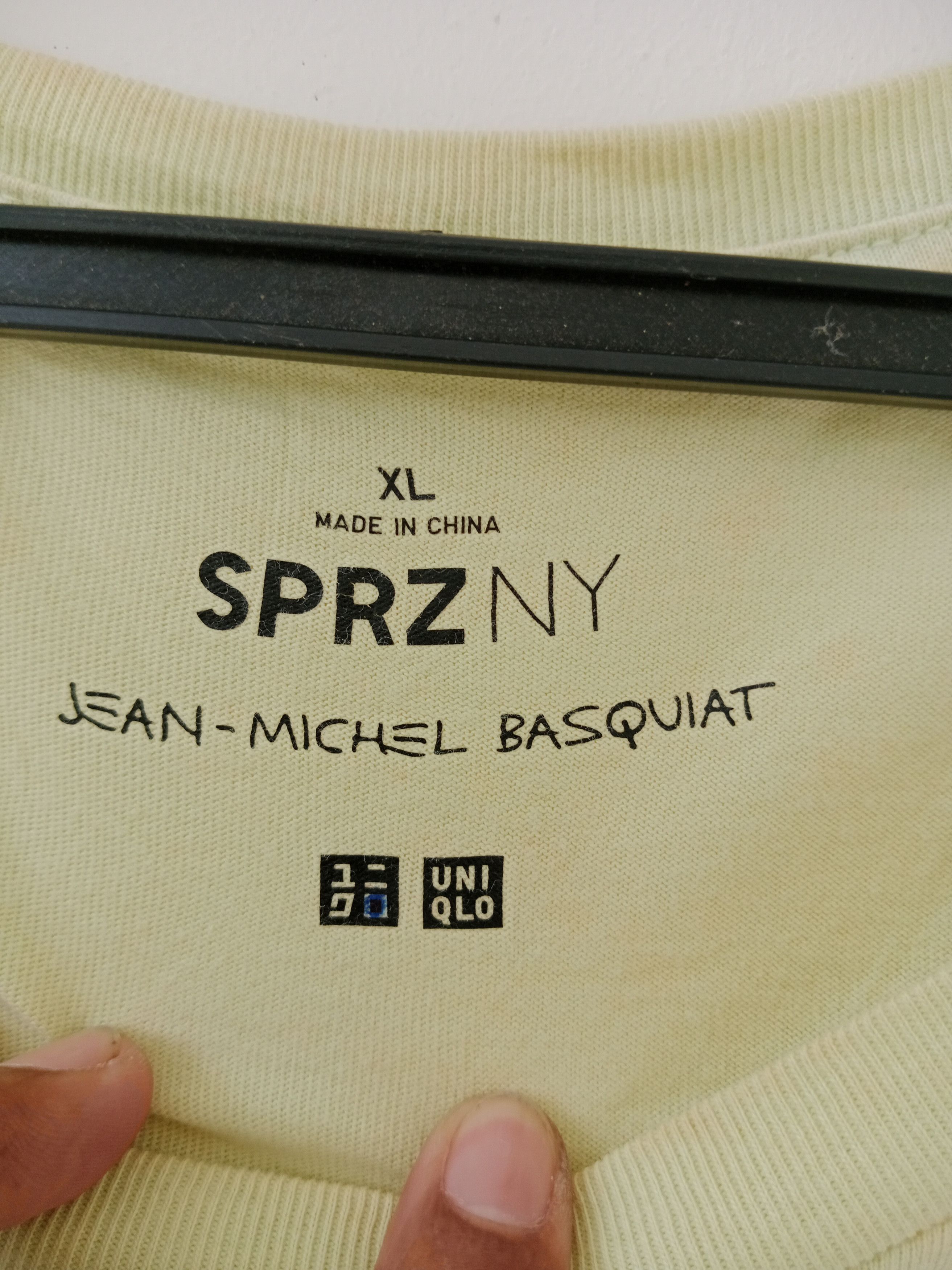 Jean-Michel Basquiat JEAN MICHEL BASQUIAT X UNIQLO Tshirt Nice Print Size US XL / EU 56 / 4 - 5 Thumbnail