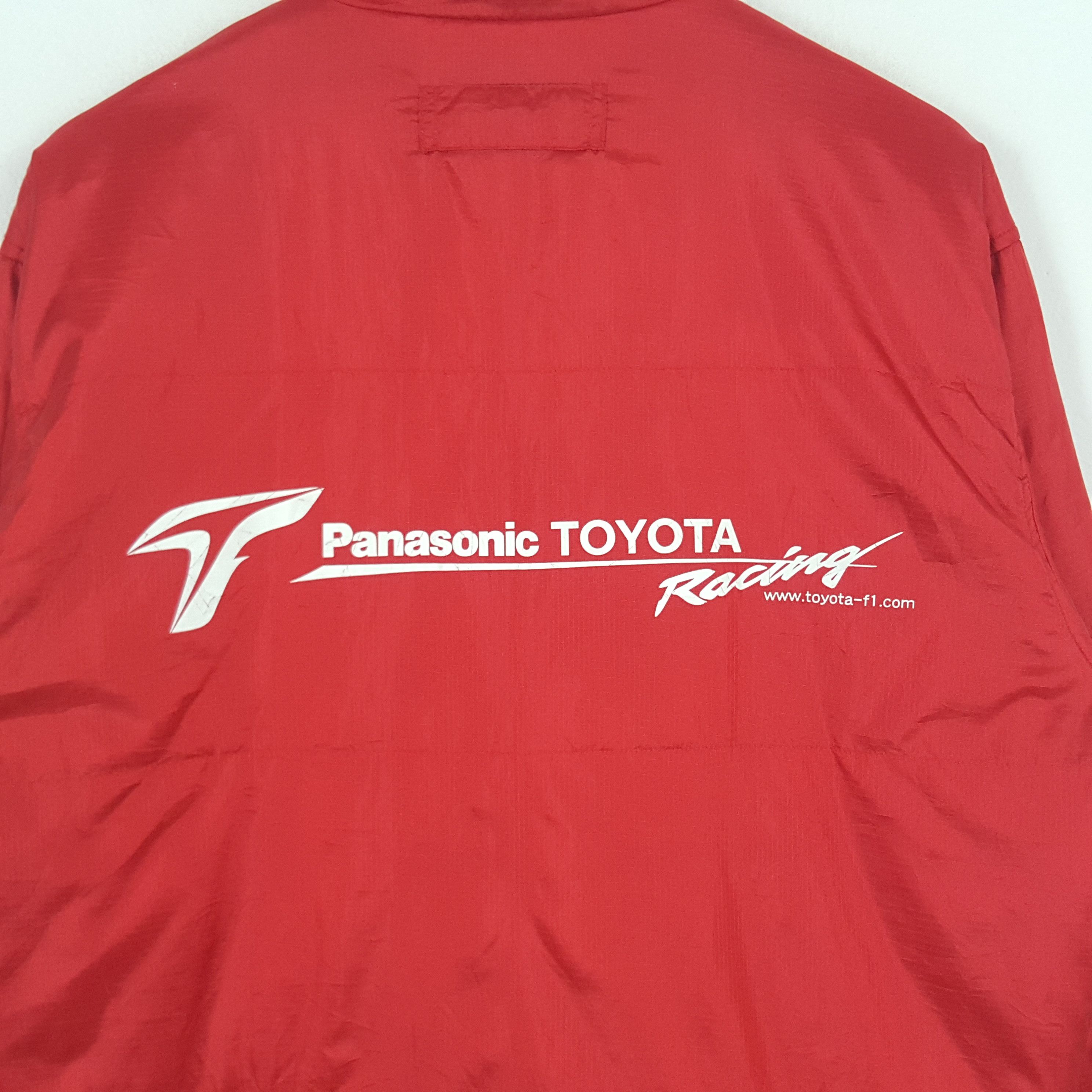Japanese Brand × Vintage Vintage Panasonic Toyota Team Racing Motorsports Jacket Size US L / EU 52-54 / 3 - 2 Thumbnail
