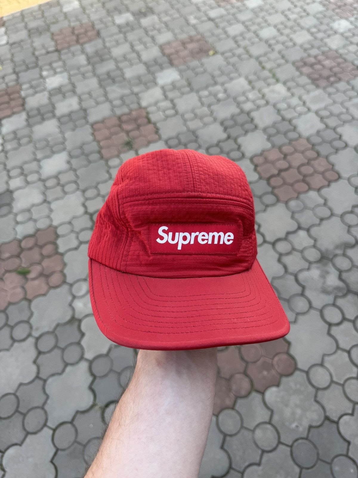Supreme Supreme Box Logo Nylon 5 Panel Cap Streetwear Size ONE SIZE - 1 Thumbnail