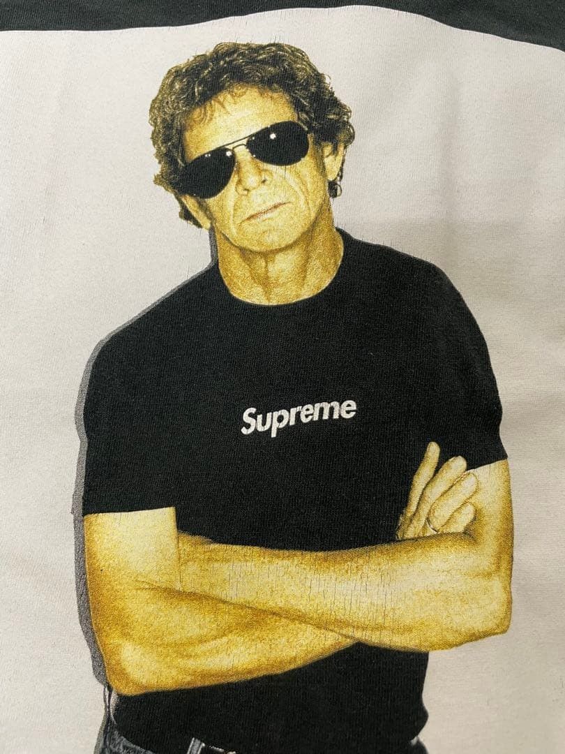 Supreme SS09 Supreme Lou Reed Photo Tee Black M Size US M / EU 48-50 / 2 - 3 Thumbnail