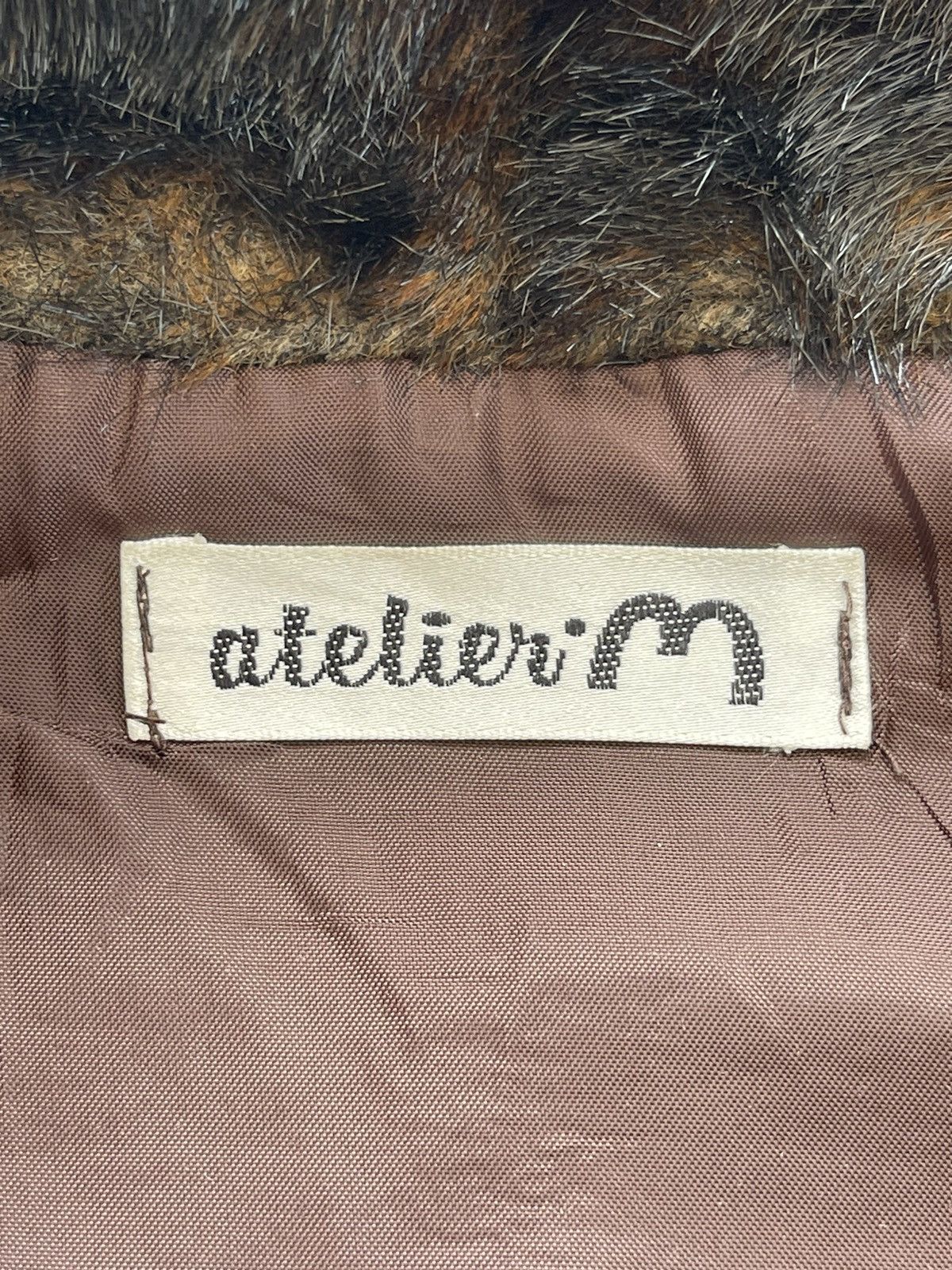 Japanese Brand × Vintage Vintage Atelier Faux Fur Vest Jacket Size L / US 10 / IT 46 - 11 Thumbnail