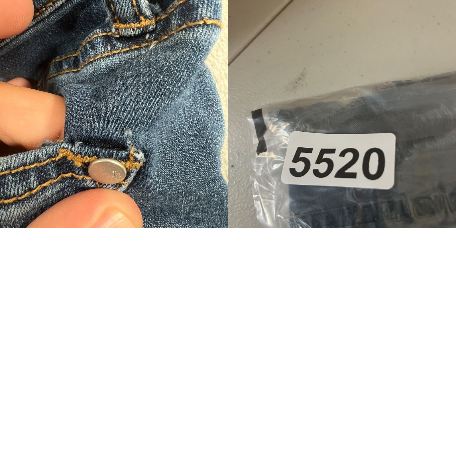 Vintage Judy Blue Jeans Women 15/32 Blue Medium Wash Skinny Fit Stretch Raw Hem Size 24" / US 00 / IT 34 - 8 Thumbnail