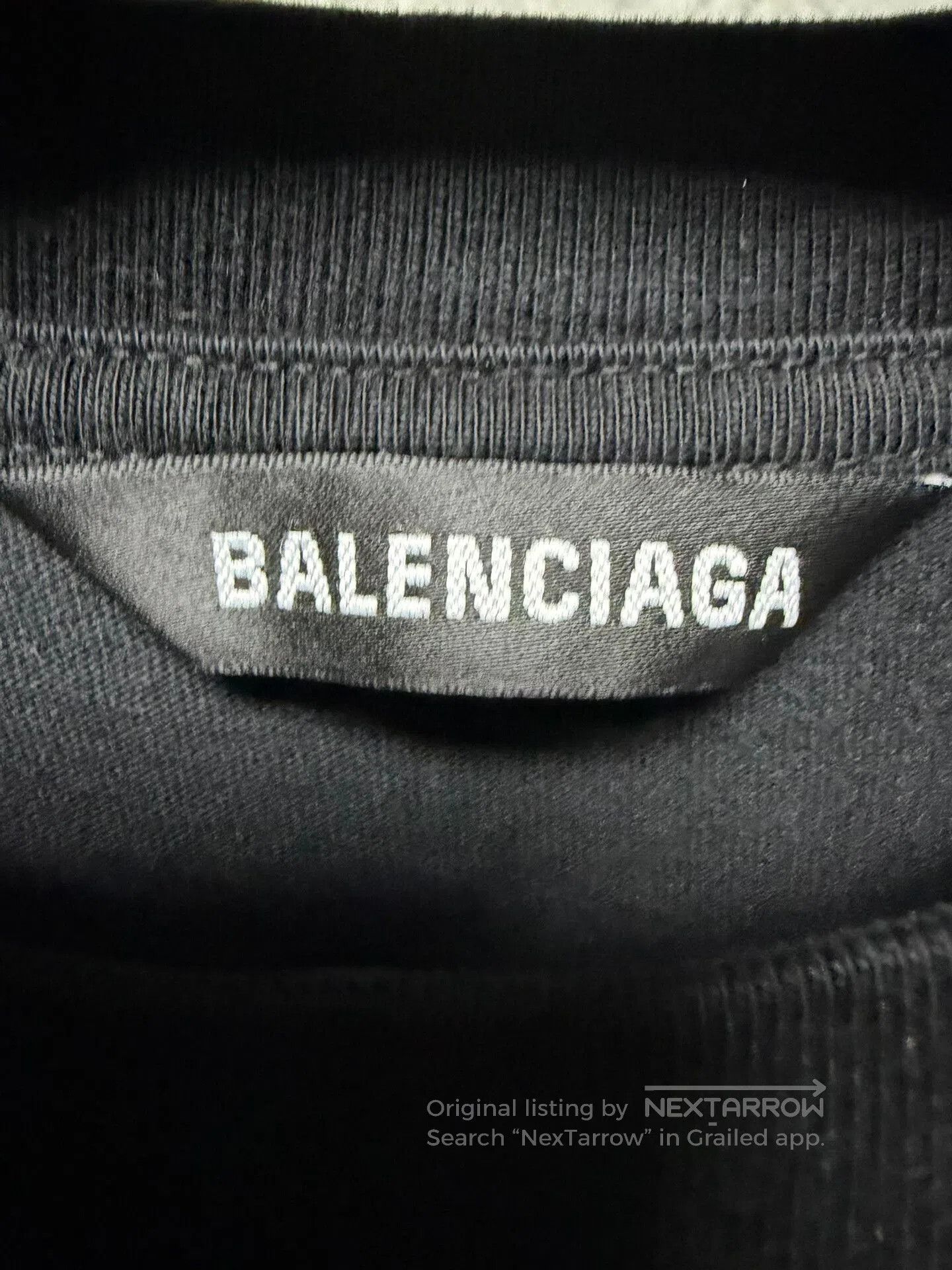 Balenciaga black short sleeve Balenciaga t-shirt S size. Size US S / EU 44-46 / 1 - 3 Thumbnail