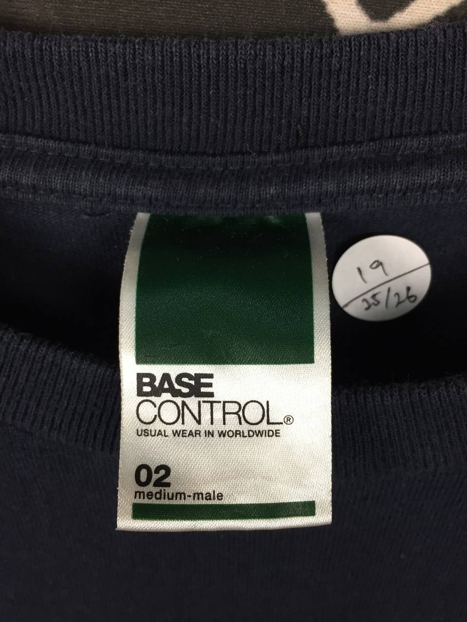 BASE CONTROL Base Control Japanese Streetwear Essential Pocket Tee Size M Size US M / EU 48-50 / 2 - 6 Thumbnail