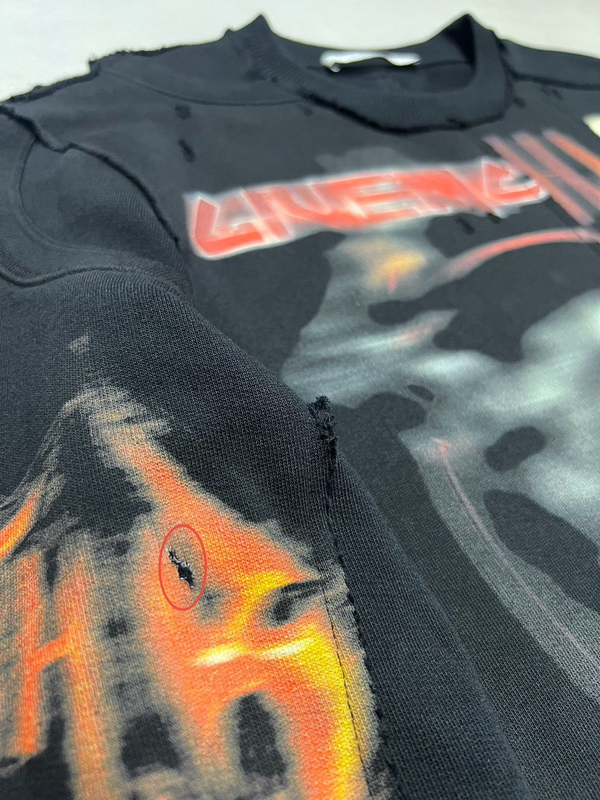 Givenchy Givenchy - Riccardo Tisci - Heavy Metal Logo Sweatshirt Size US S / EU 44-46 / 1 - 14 Thumbnail