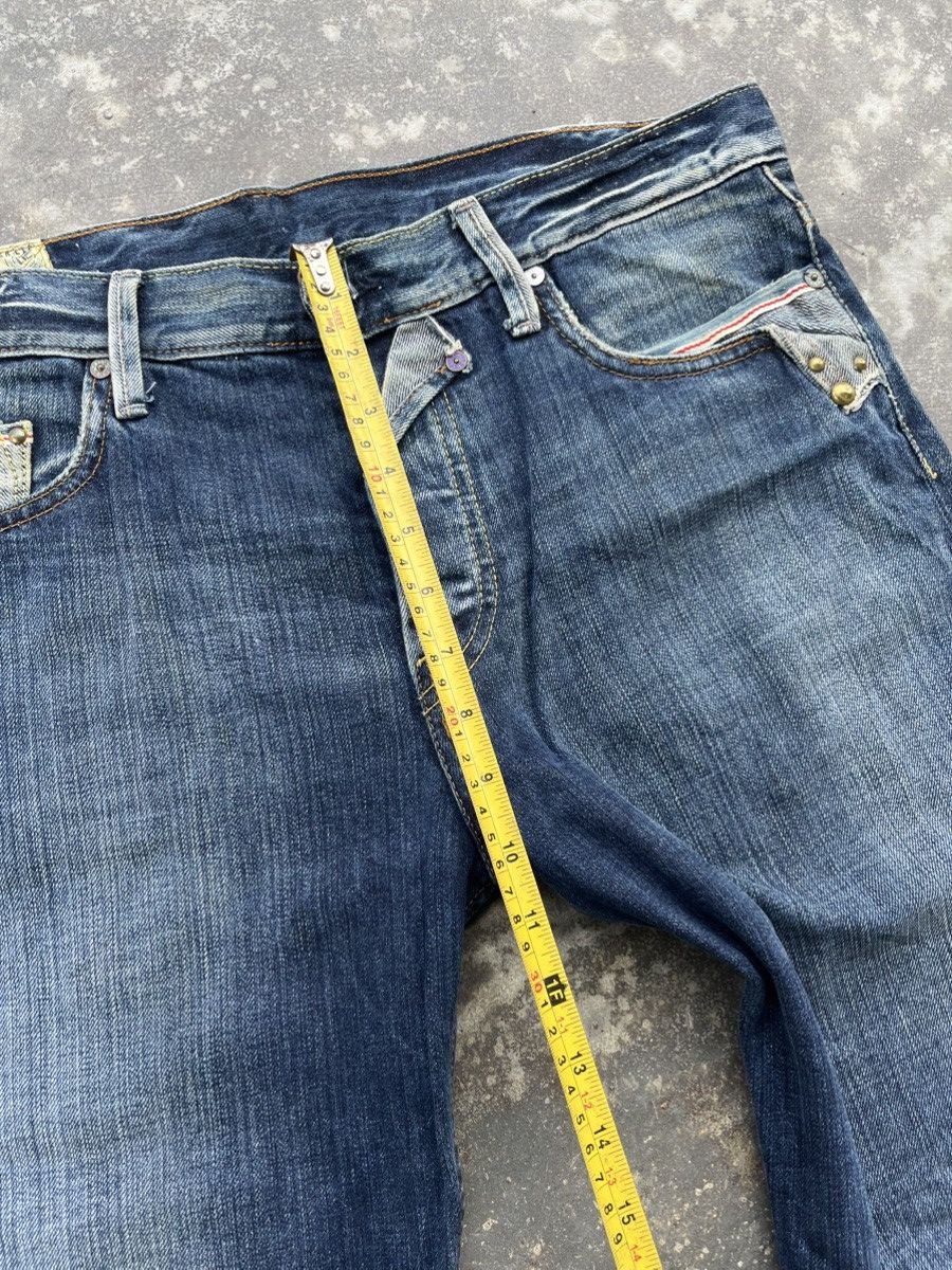 If Six Was Nine × Japanese Brand × Vintage Vintage Selvadge Japan Rags Jeans Size US 34 / EU 50 - 6 Thumbnail