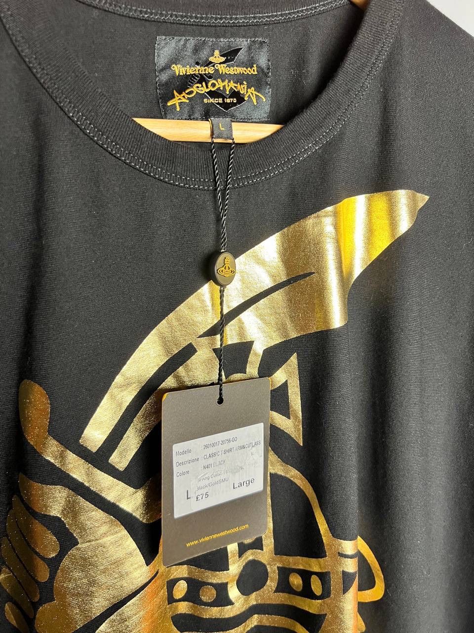 Vivienne Westwood VIVIENNE WESTWOOD MAN BIG LOGO TEE / SHIRT Size US L / EU 52-54 / 3 - 7 Thumbnail