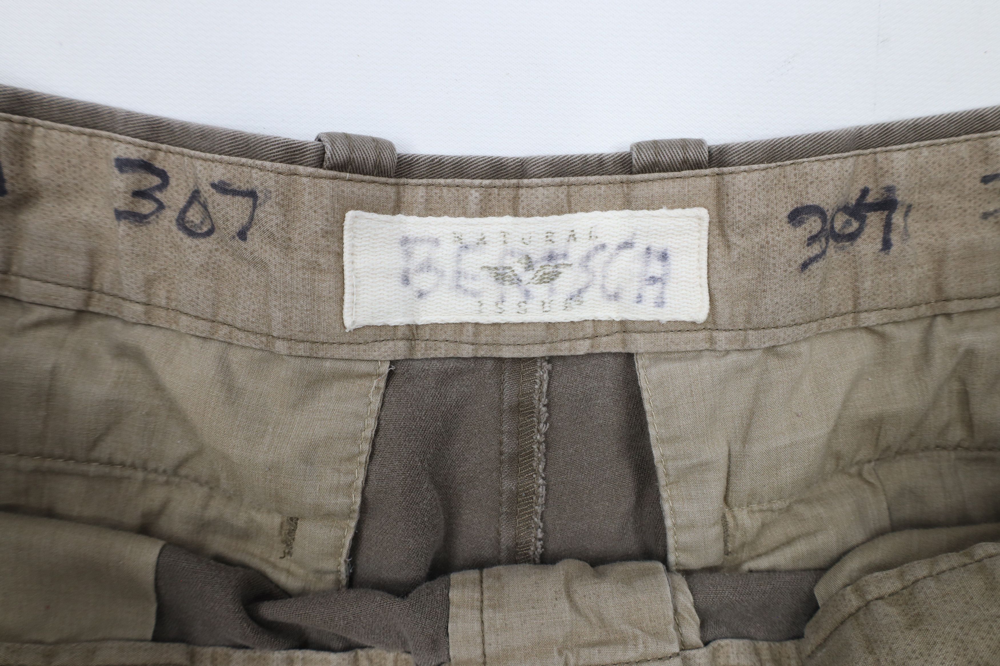 Vintage Vintage 90s Streetwear Wide Leg Cotton Chino Pants Brown Size US 36 / EU 52 - 9 Thumbnail