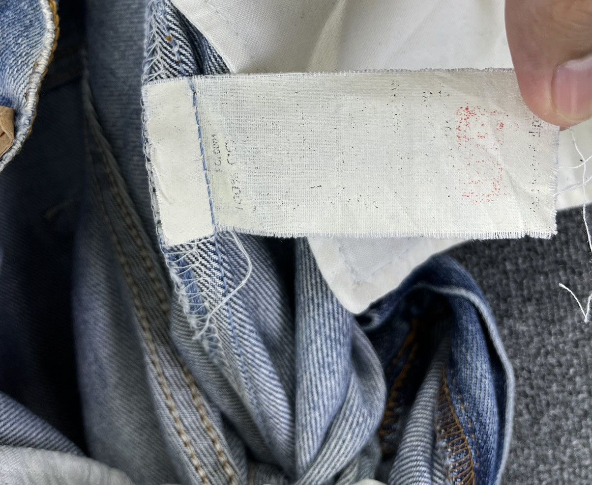 Levi's Vintage 90s Levi's Rare Trashed Punk Jeans Denim Pants Size US 30 / EU 46 - 8 Thumbnail