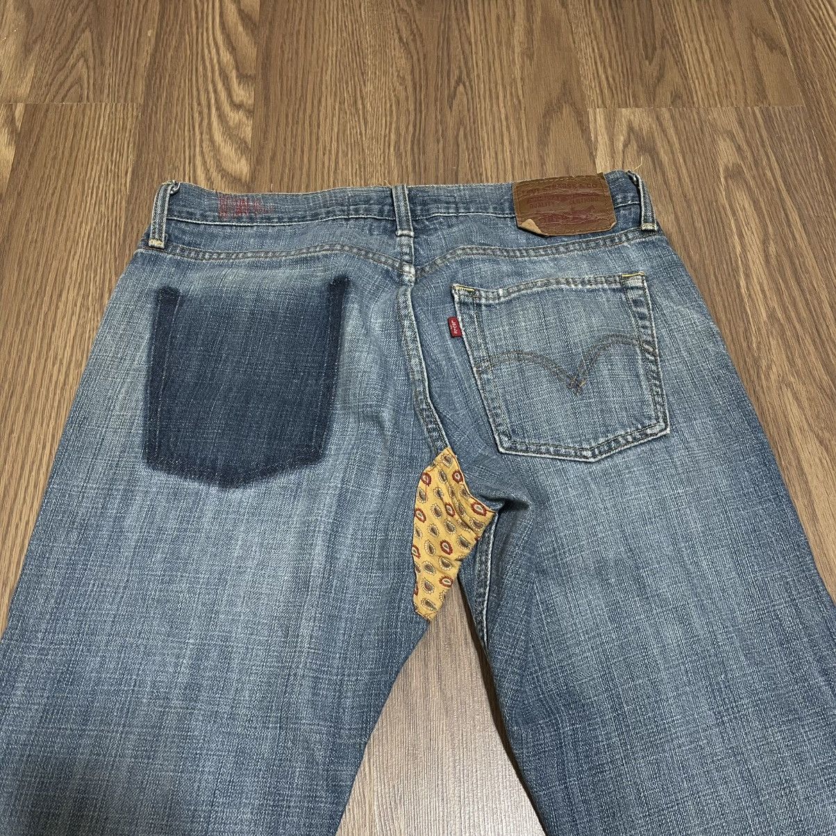 Levi's Vintage Clothing Kurt Cobain Levis patchwork denim Size US 32 / EU 48 - 7 Thumbnail