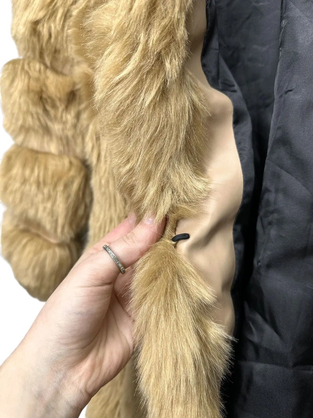 Japanese Brand Vintage Rabbit IfSixWasNine Hysteric Glamour Fur Jacket Goa Size US S / EU 44-46 / 1 - 7 Thumbnail