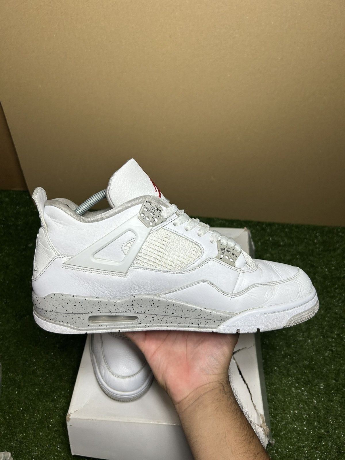 Jordan Brand Jordan 4 white Oreo 2021 Size US 11.5 / EU 44-45 - 4 Thumbnail
