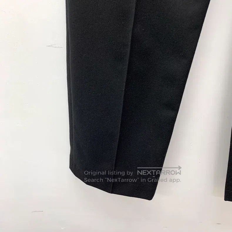 Louis Vuitton Louis Vuitton 26 black logo steel wool slacks pants Size 30" / US 8 / IT 44 - 5 Thumbnail