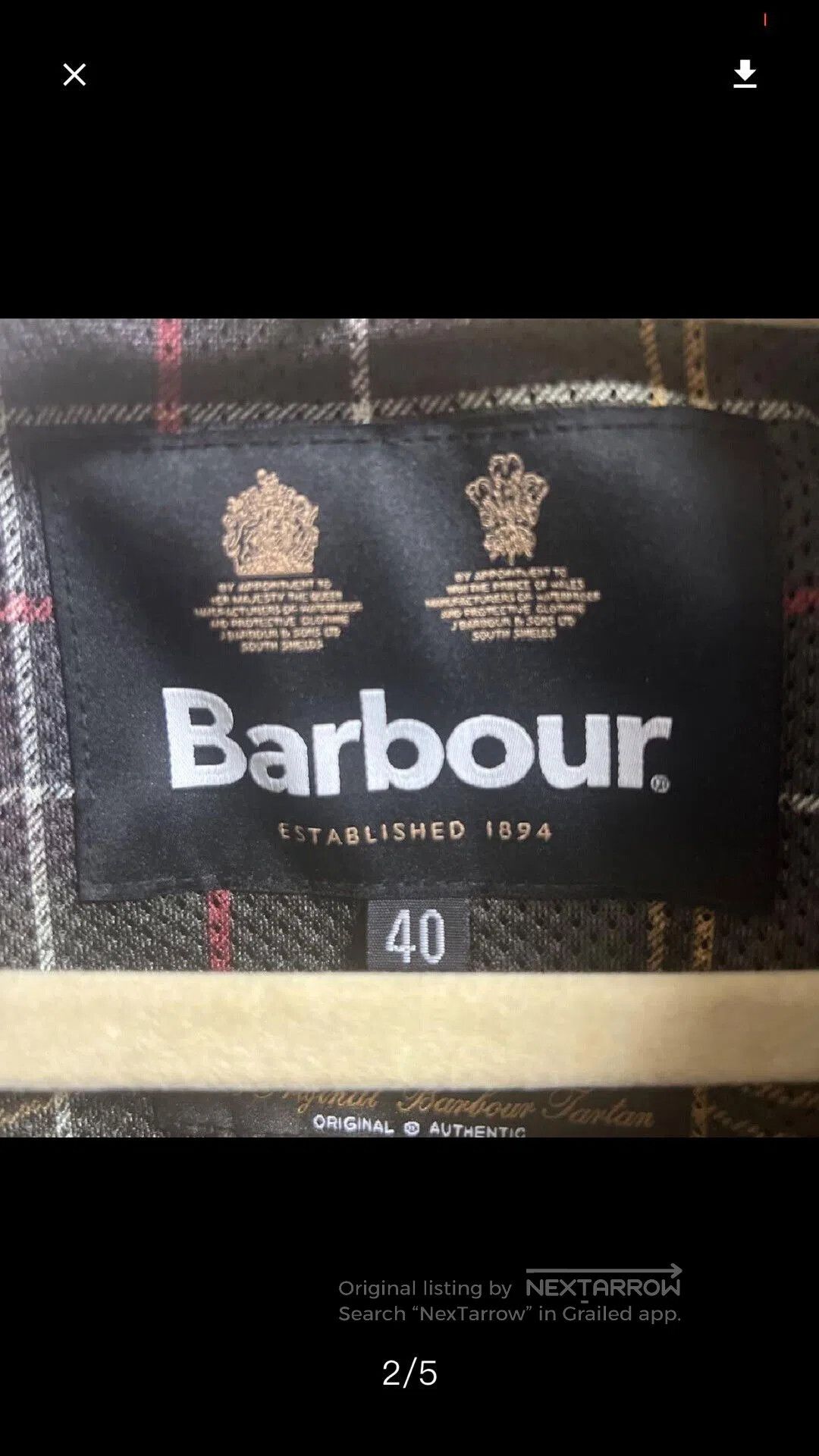Barbour Barbour SL Beadle Waxed Jacket. Size US M / EU 48-50 / 2 - 2 Thumbnail