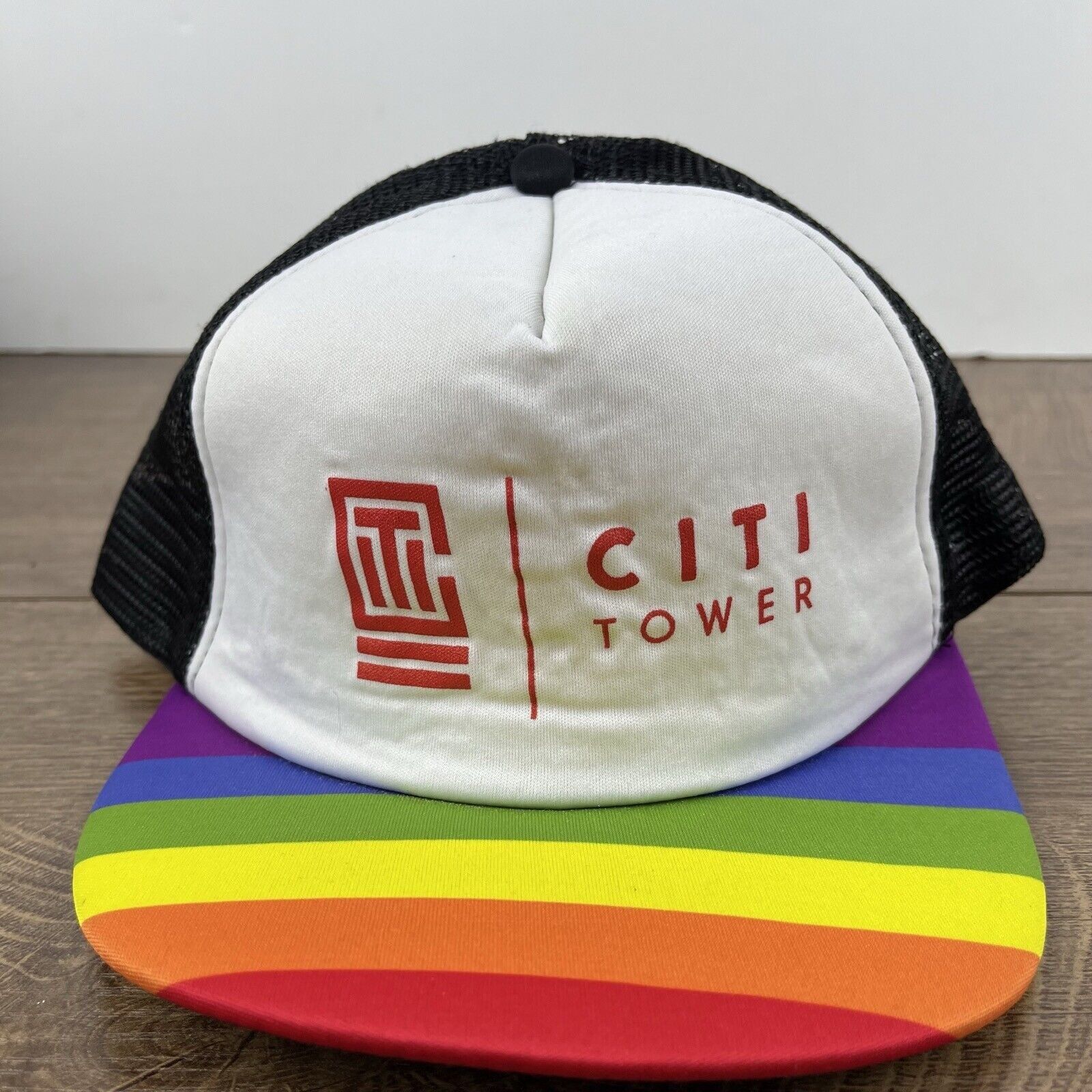 Other Citi Tower Snapback Hat Pride White Hat Adjustable White Adu Size ONE SIZE - 5 Thumbnail