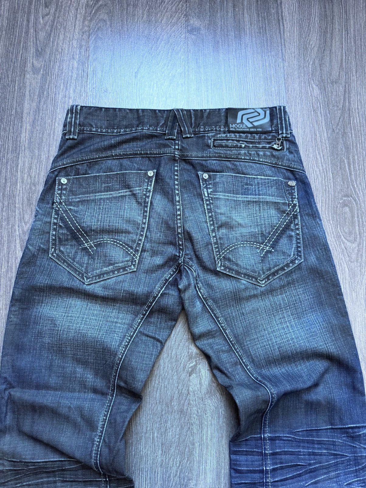 Japanese Brand × Vintage Y2K Vintage Japanese Brand Mogul 094 Washed Avantgarde Pants Size US 31 - 7 Thumbnail