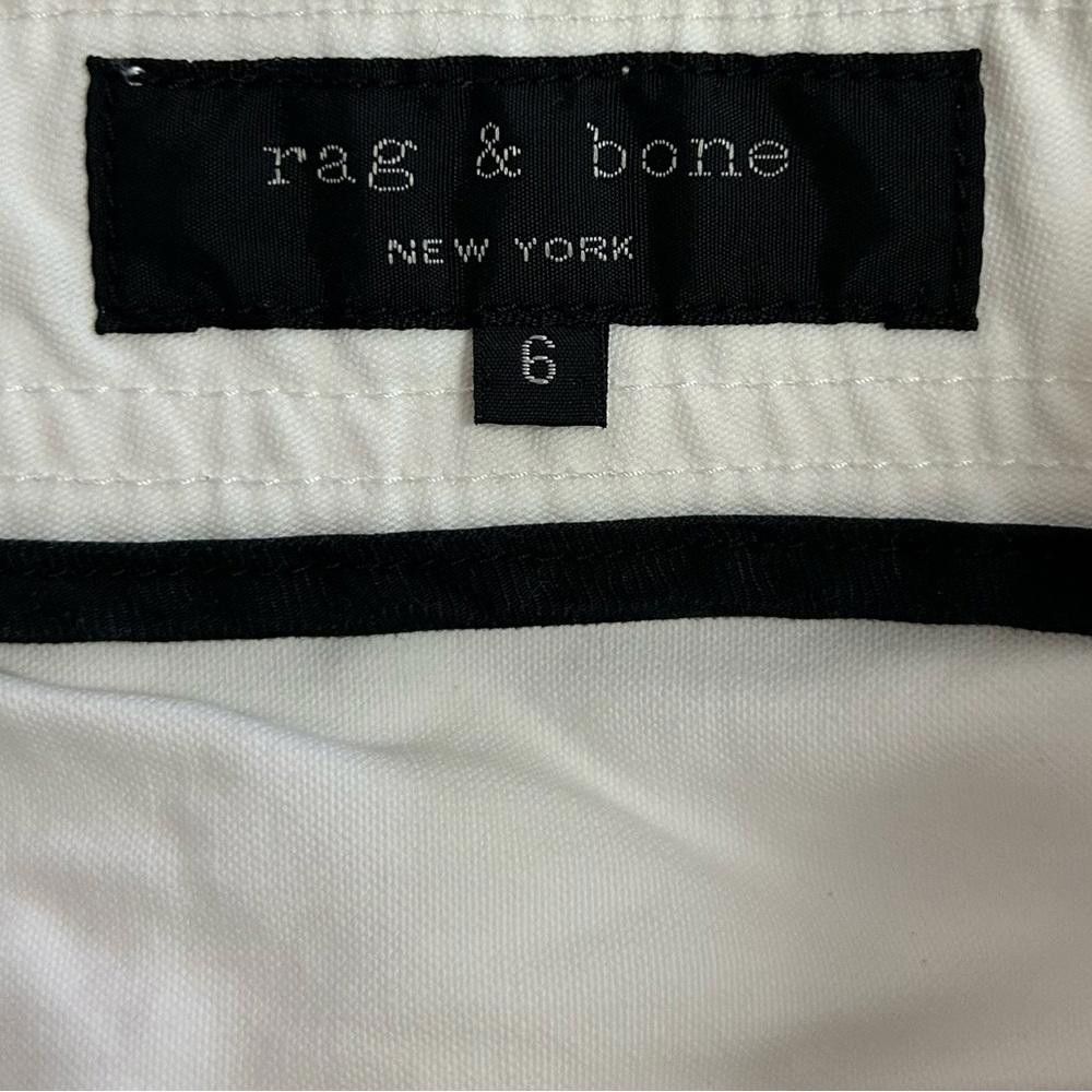 Rag & Bone rag & bone l Straight Leg White Cropped "Grace Pant" Size 6 Size 28" / US 6 / IT 42 - 9 Thumbnail
