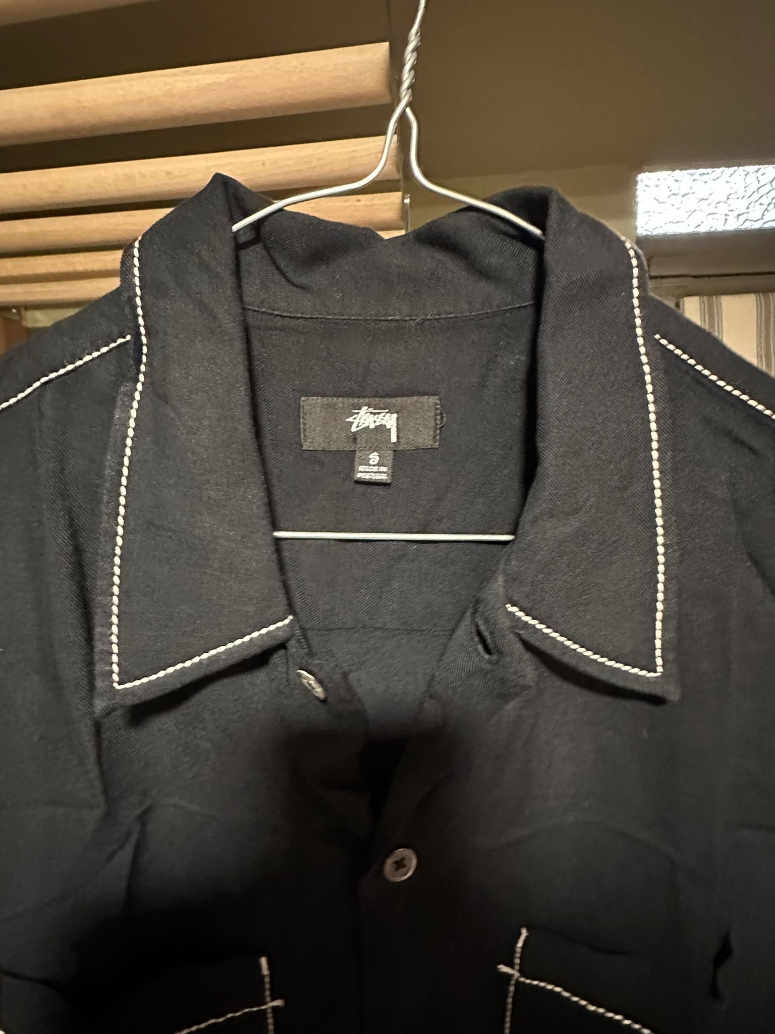Stussy Stussy Contrast Pick Stitched Short Sleeve Shirt Size US S / EU 44-46 / 1 - 8 Thumbnail