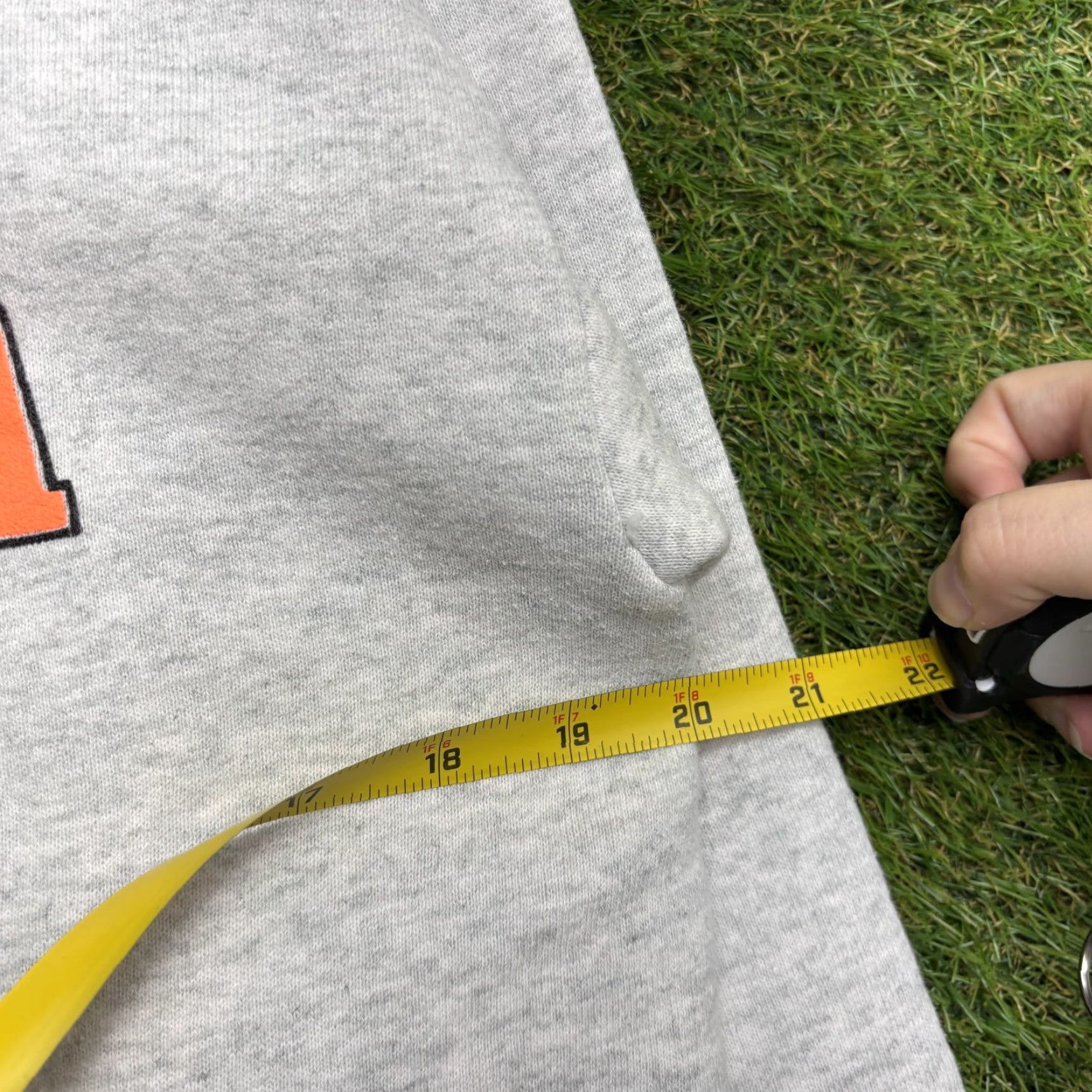 Fruit Of The Loom VINTAGE Columbia Sweatshirt Mens Medium Gray Joplin Graphic Crewneck USA 90s Size US M / EU 48-50 / 2 - 3 Thumbnail