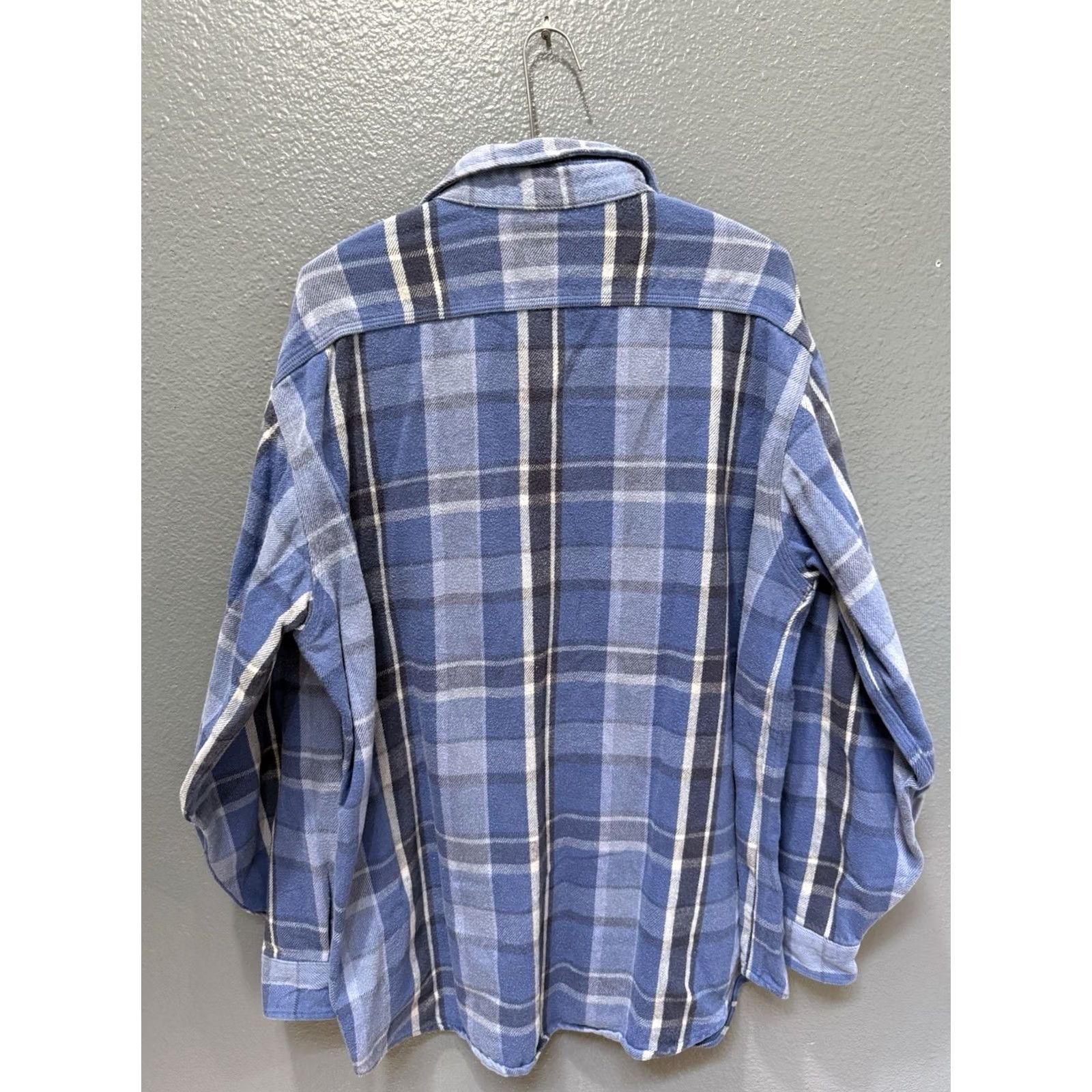 Carhartt VINTAGE Carhartt Rugged Blue Cotton Plaid Heavyweight Flannel Men’s XL USA Button-Up Long Sleeve 90s Size US XL / EU 56 / 4 - 5 Thumbnail