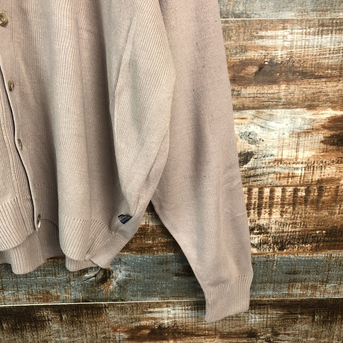 Homespun Knitwear × Japanese Brand Pent House Club Cream Cardigan Knitwear #A1294 Size US L / EU 52-54 / 3 - 8 Thumbnail