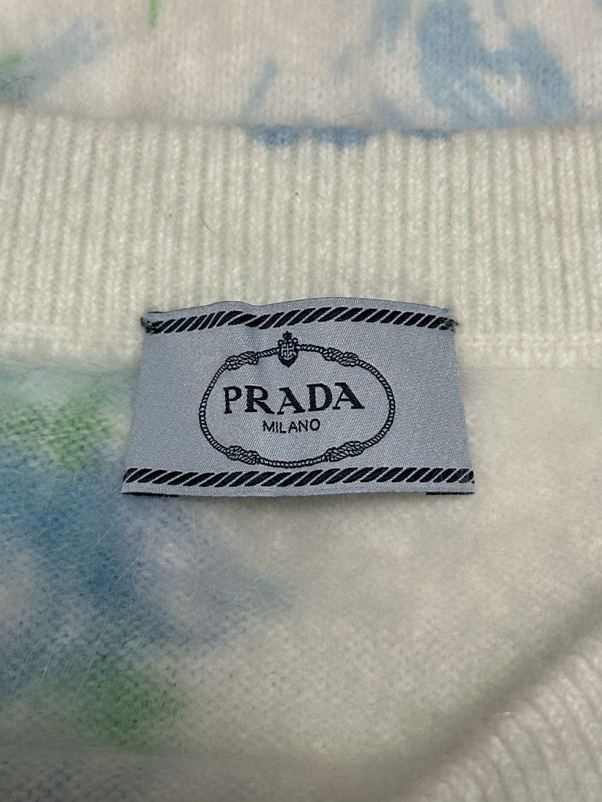 Prada PRADA Fall Winter 2017 Poppy Print Knit Midi Skirt Size 28" / US 6 / IT 42 - 6 Thumbnail