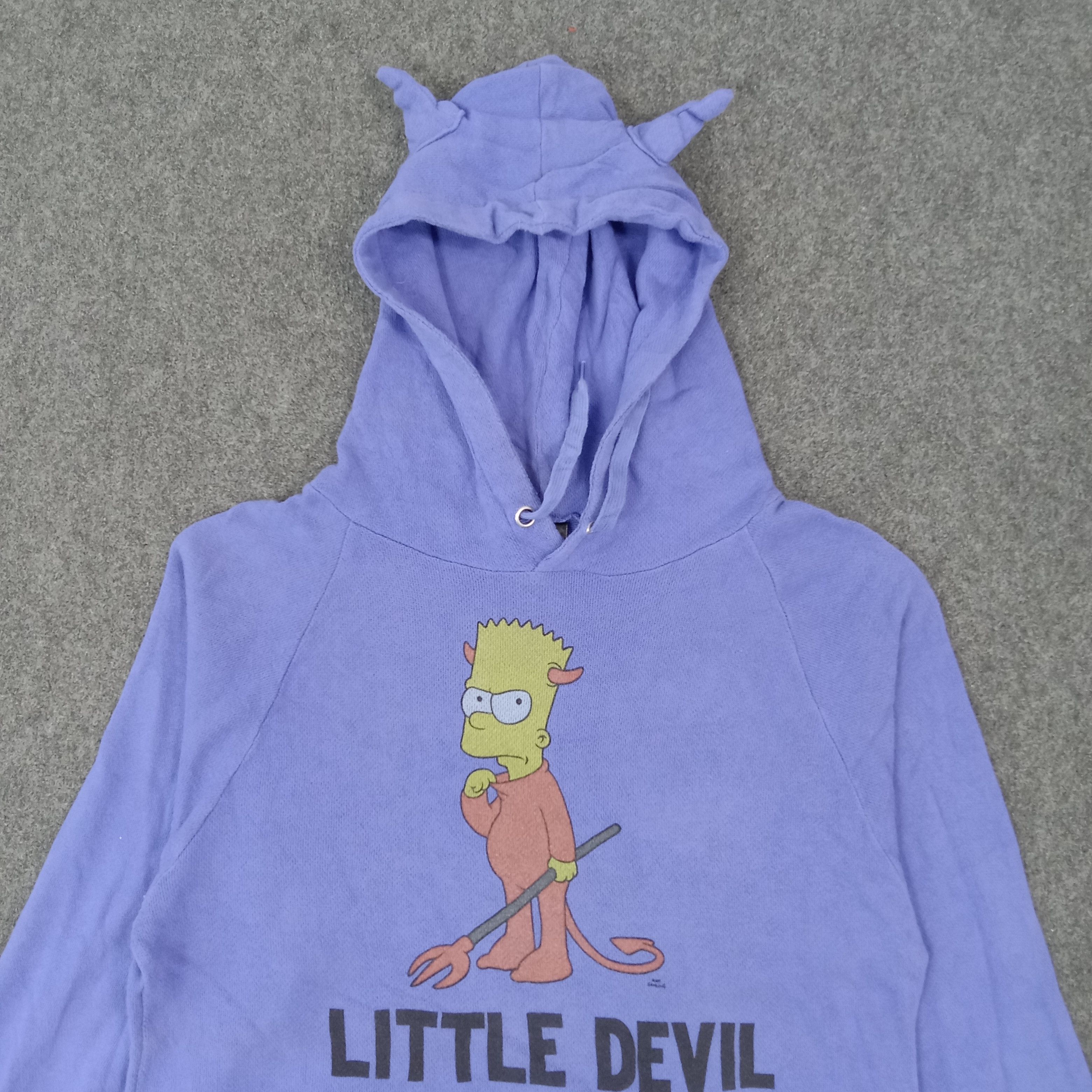 The Simpsons The Simpson Little Devil Costume Hoodie C264N28 Size US M / EU 48-50 / 2 - 2 Thumbnail