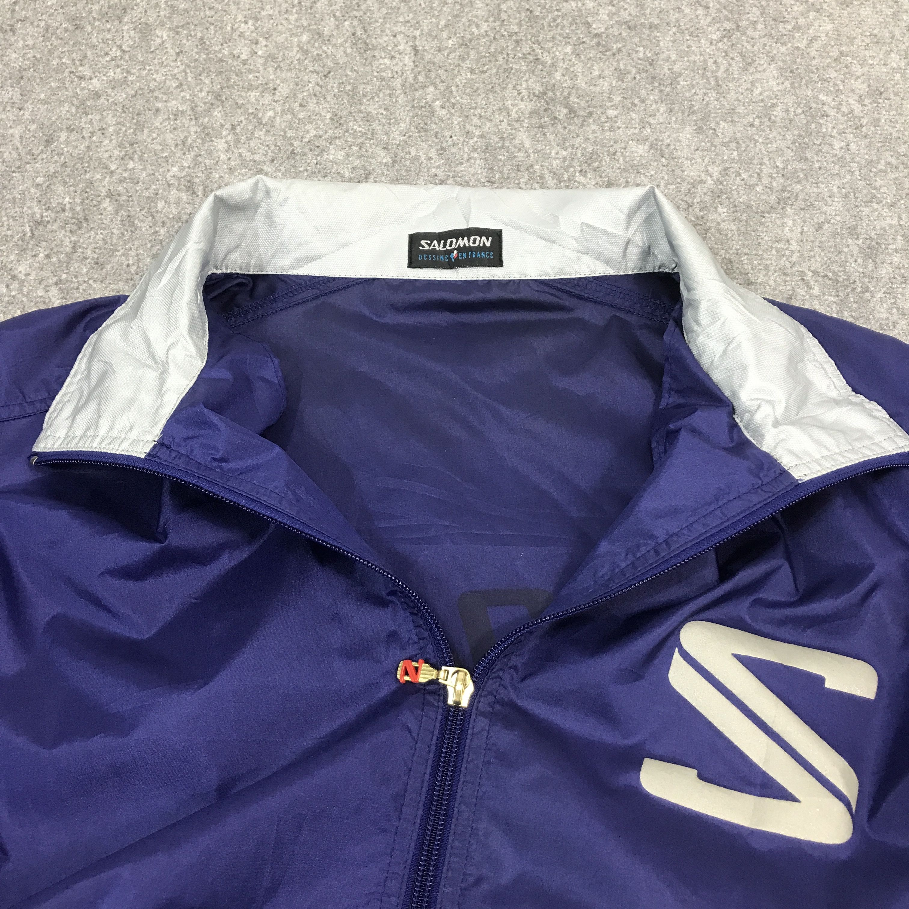 Japanese Brand × Salomon Vtg salomon zipper light jacket Size US L / EU 52-54 / 3 - 5 Thumbnail