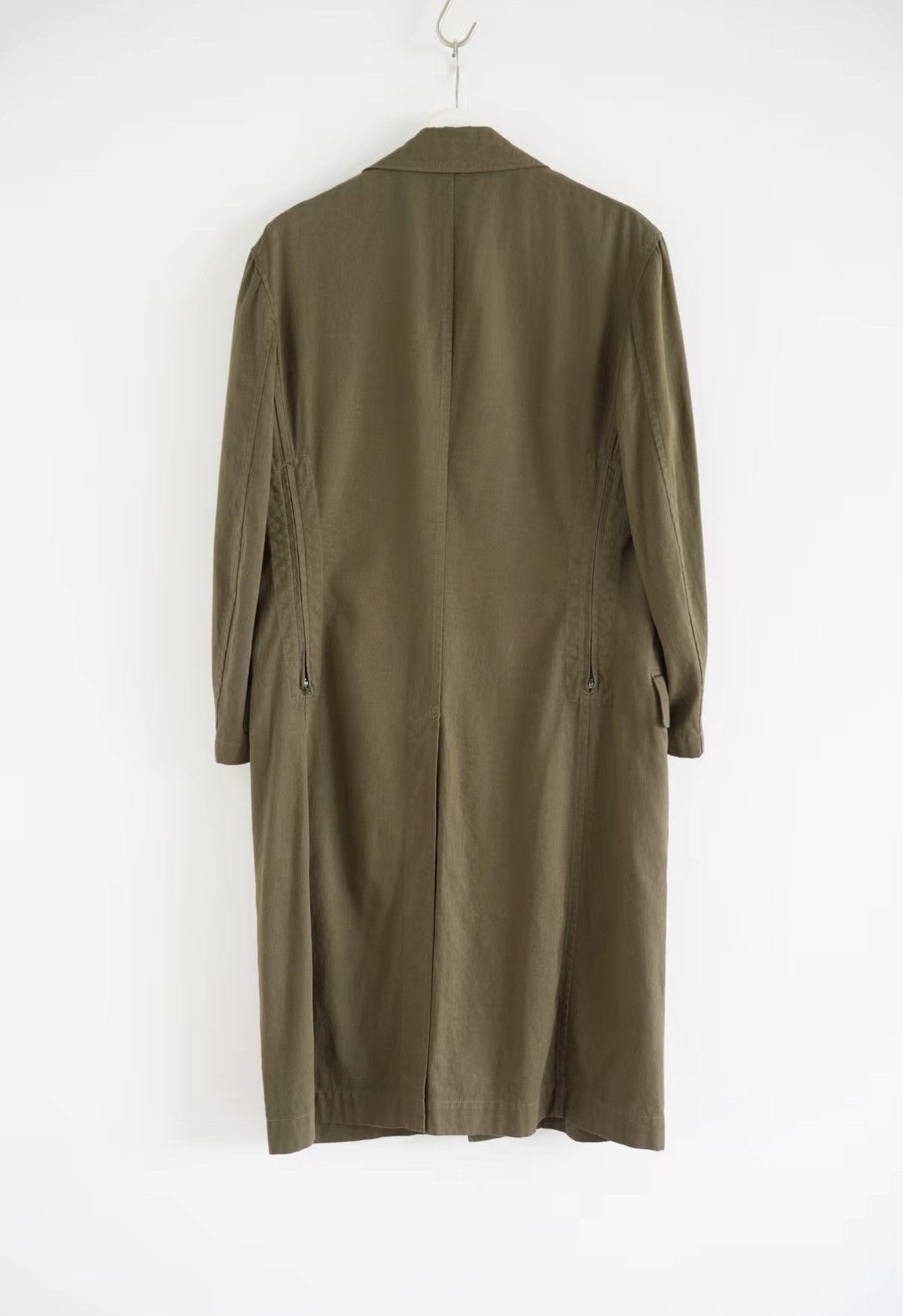 Yohji Yamamoto Yohji Yamamoto 22SS Zipped Dr.Jkt Coat J4 Size US S / EU 44-46 / 1 - 2 Thumbnail