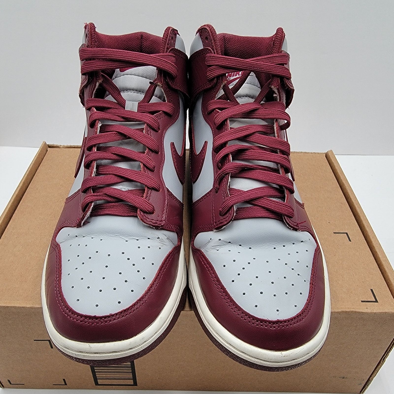 Nike Nike Dunk High 'Dark Beetroot' Mens Sz 10 DD1399-600 (183) Size US 10 / EU 43 - 3 Thumbnail