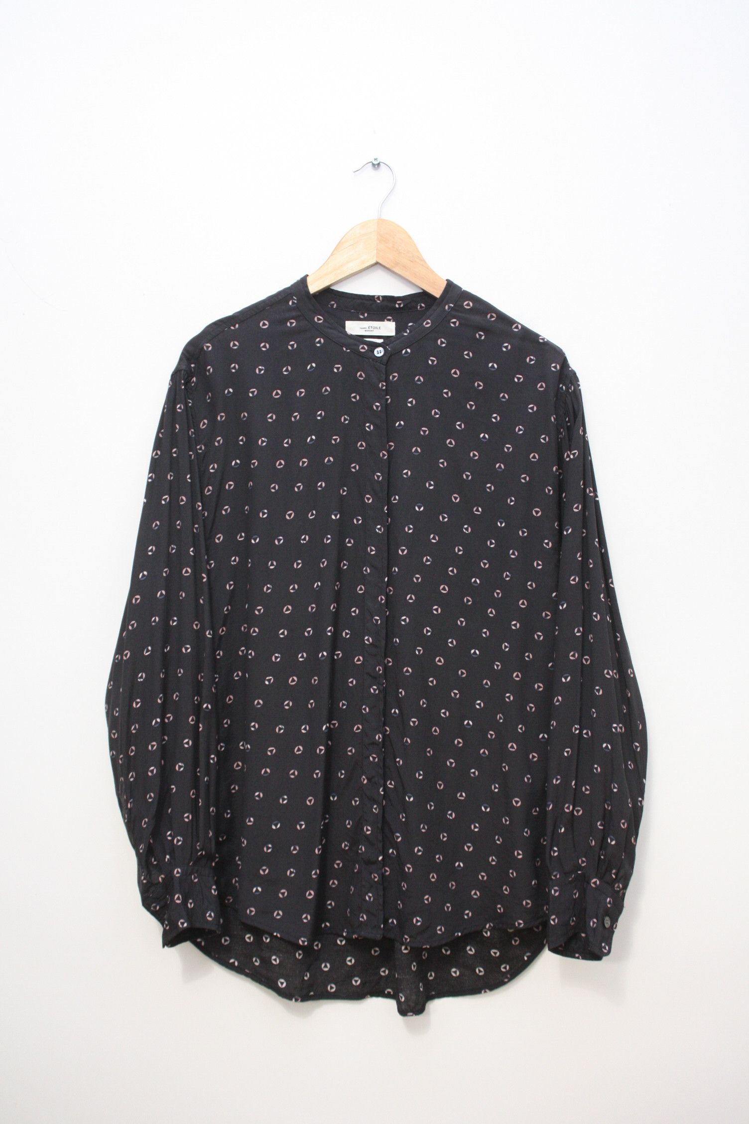 Isabel Marant Isabel Marant Etoile Dark Lightweight Blouse Women's 40 Size M / US 6-8 / IT 42-44 - 2 Thumbnail