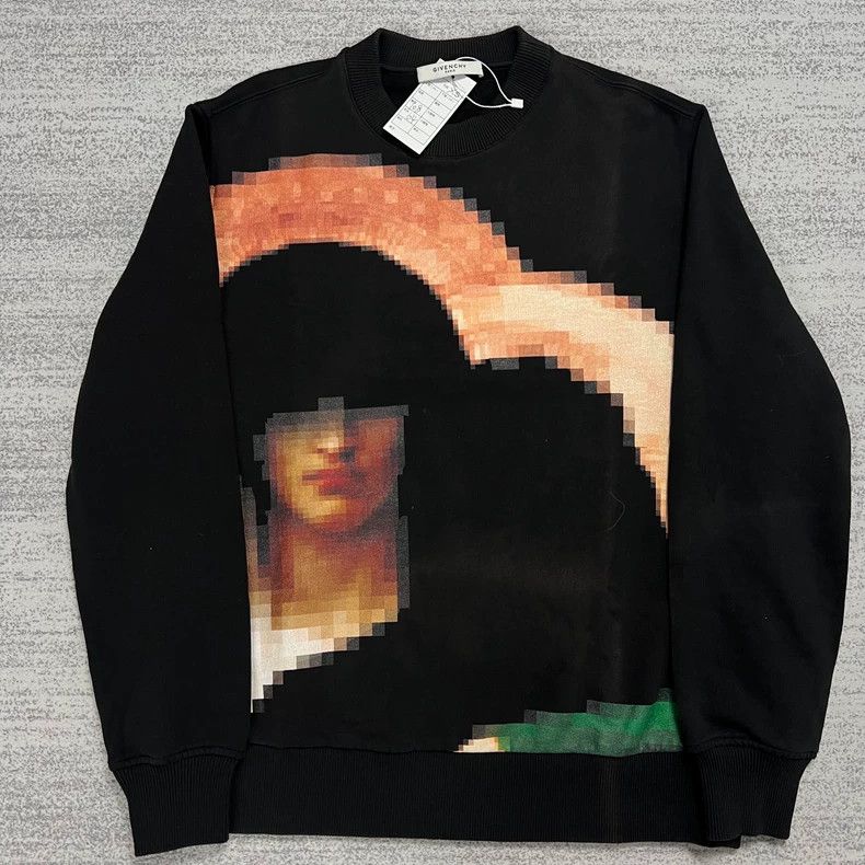 Givenchy Givenchy Black mosaic mother sweater Size US XS / EU 42 / 0 - 1 Thumbnail