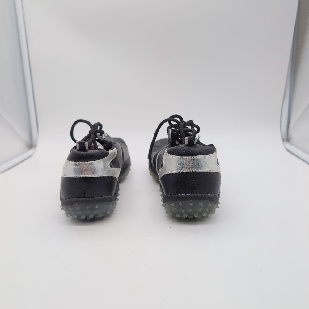 Other Soho Men's Black and Silver Athletic Shoes Spike Soles Sz 9 Size US 9.5 / EU 42-43 - 5 Thumbnail