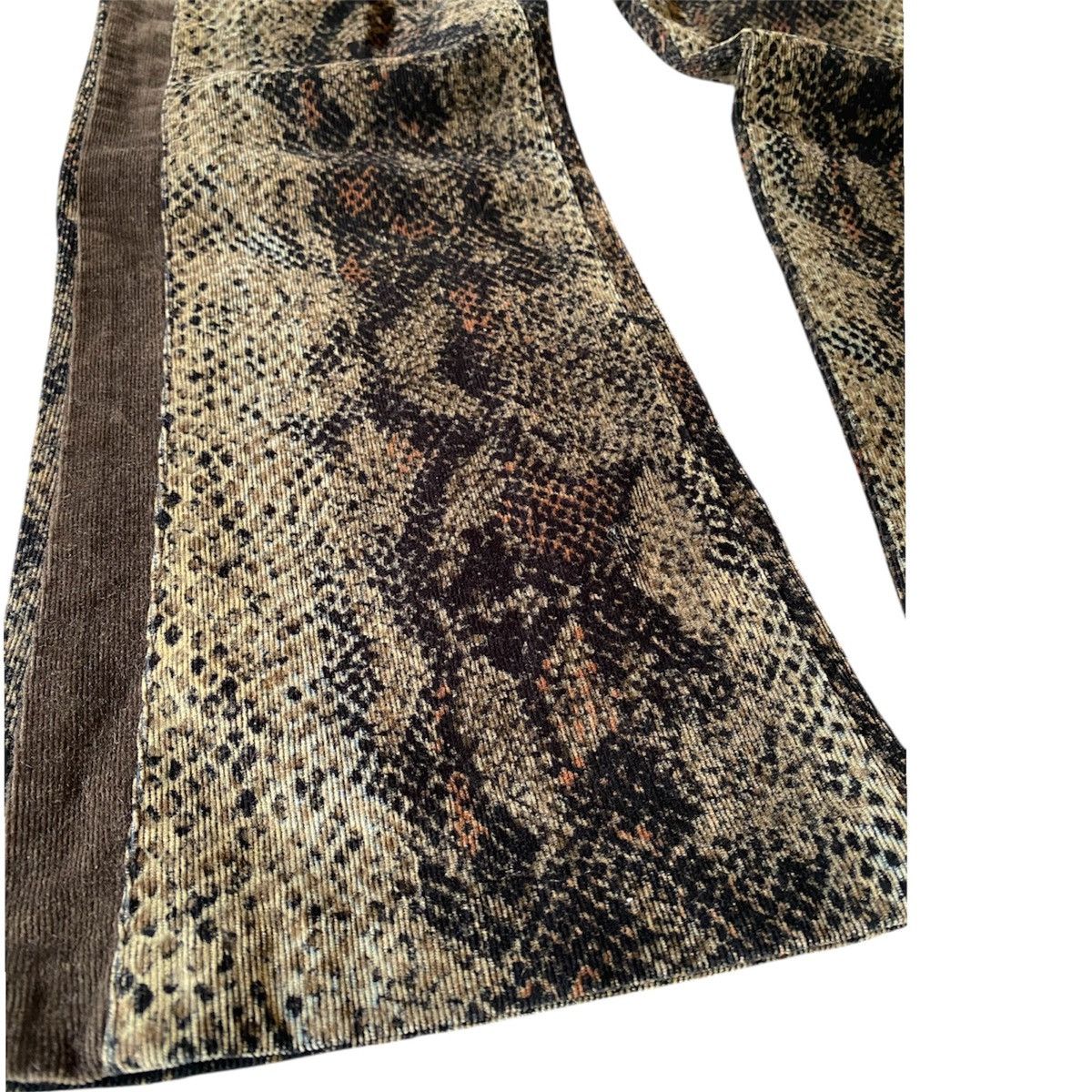 Hysteric Glamour Y2k Interflow snakeskin ifsixwasnine bootcut pants Size US 31 - 3 Thumbnail