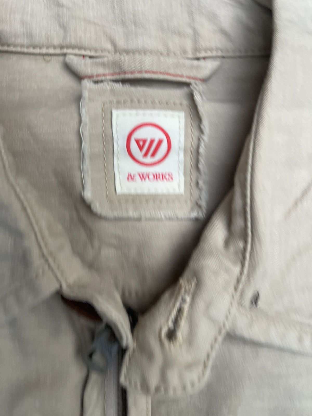 Japanese Brand × Other × Vintage Works Beige Metal Toggle Jacket - Japanese Workwear Style Size US S / EU 44-46 / 1 - 4 Thumbnail