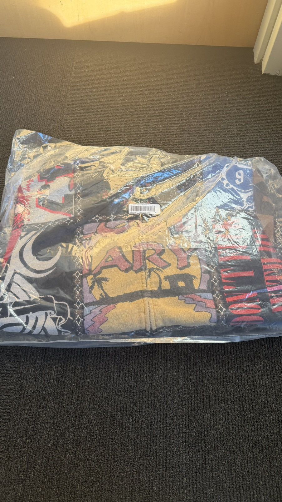 Number (N)ine × Supreme SUPREME NUMBER (N)INE PATCHWORK ZIP UP HOODED SWEATSHIRT (S) Size US S / EU 44-46 / 1 - 2 Thumbnail