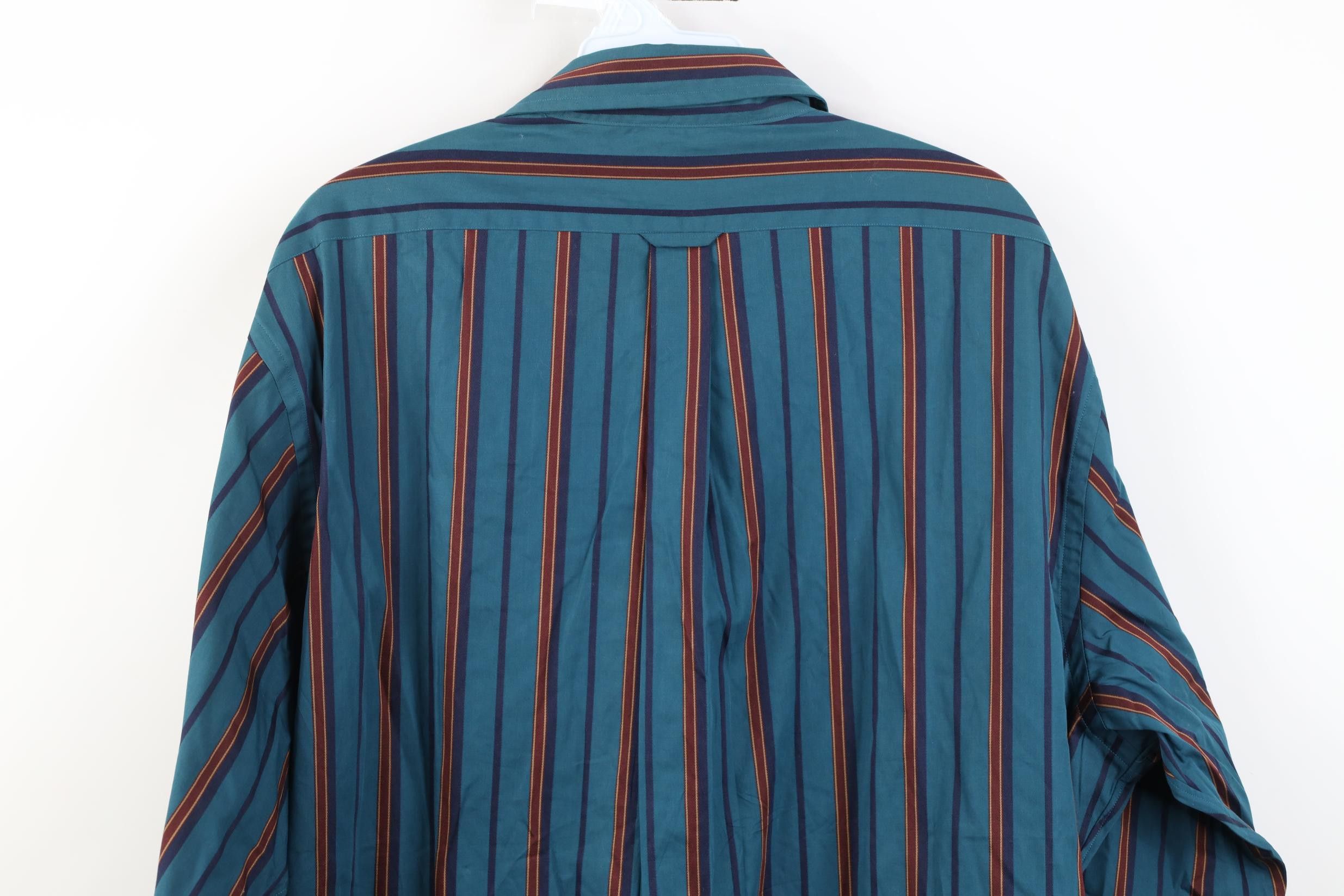 Vintage Deadstock Vintage 90s Streetwear Block Collared Button Shirt Size US XL / EU 56 / 4 - 8 Thumbnail