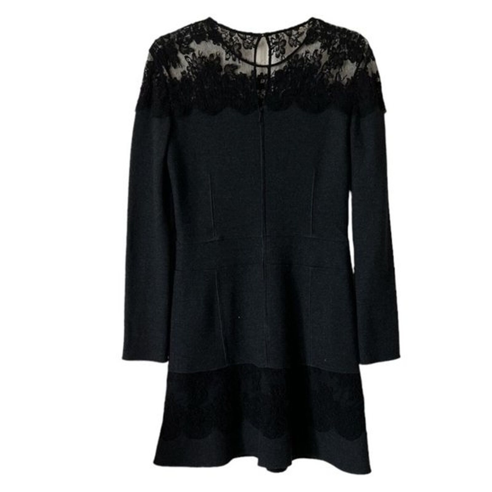 Roberto Cavalli ROBERTO CAVALLI Black/Gray Mini Dress, M/US6/IT42 SRP: $1995 Size M / US 6-8 / IT 42-44 - 2 Thumbnail